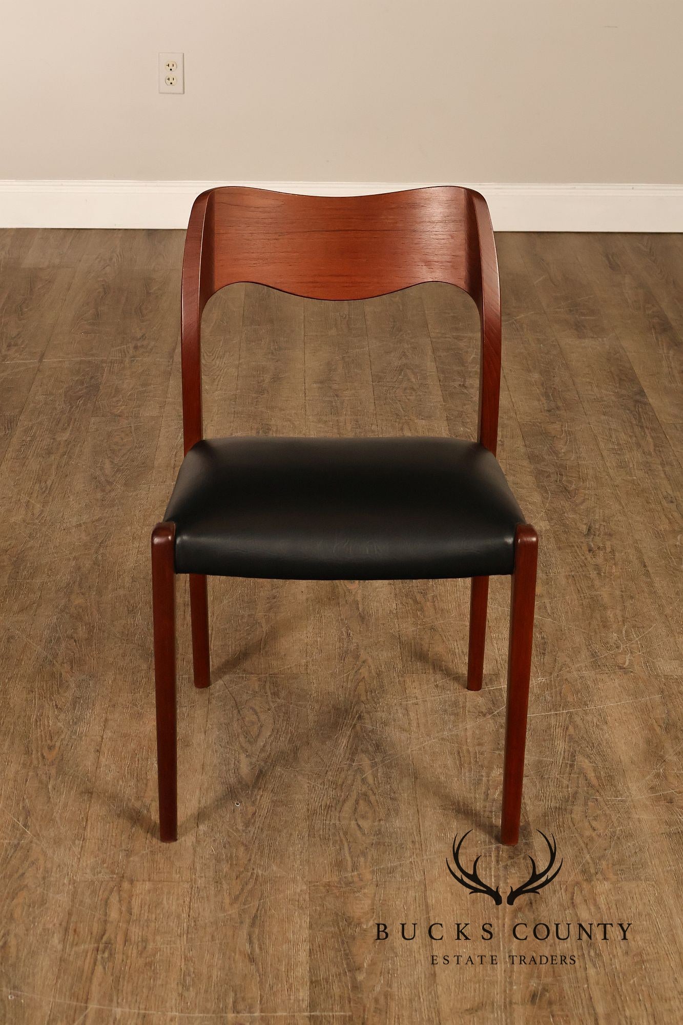 J.L. Møller Set Of Four Model 71 Teak Dining Chairs