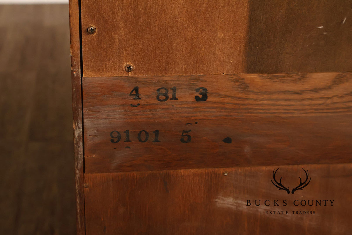 Henredon Scene One Campaign Style Bedroom Armoire Cabinet