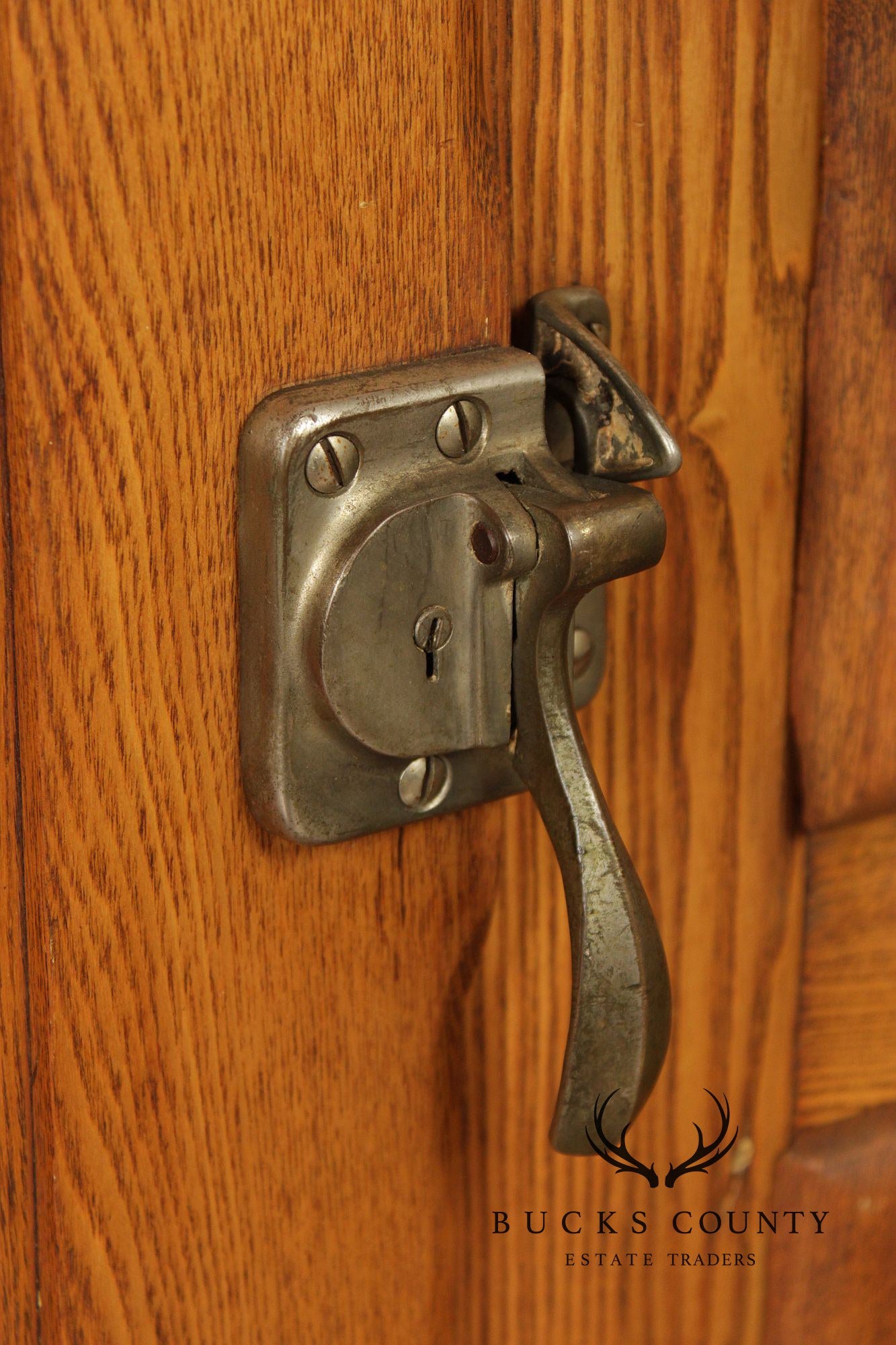 M. Poet & Sons Antique Oak Ice Box