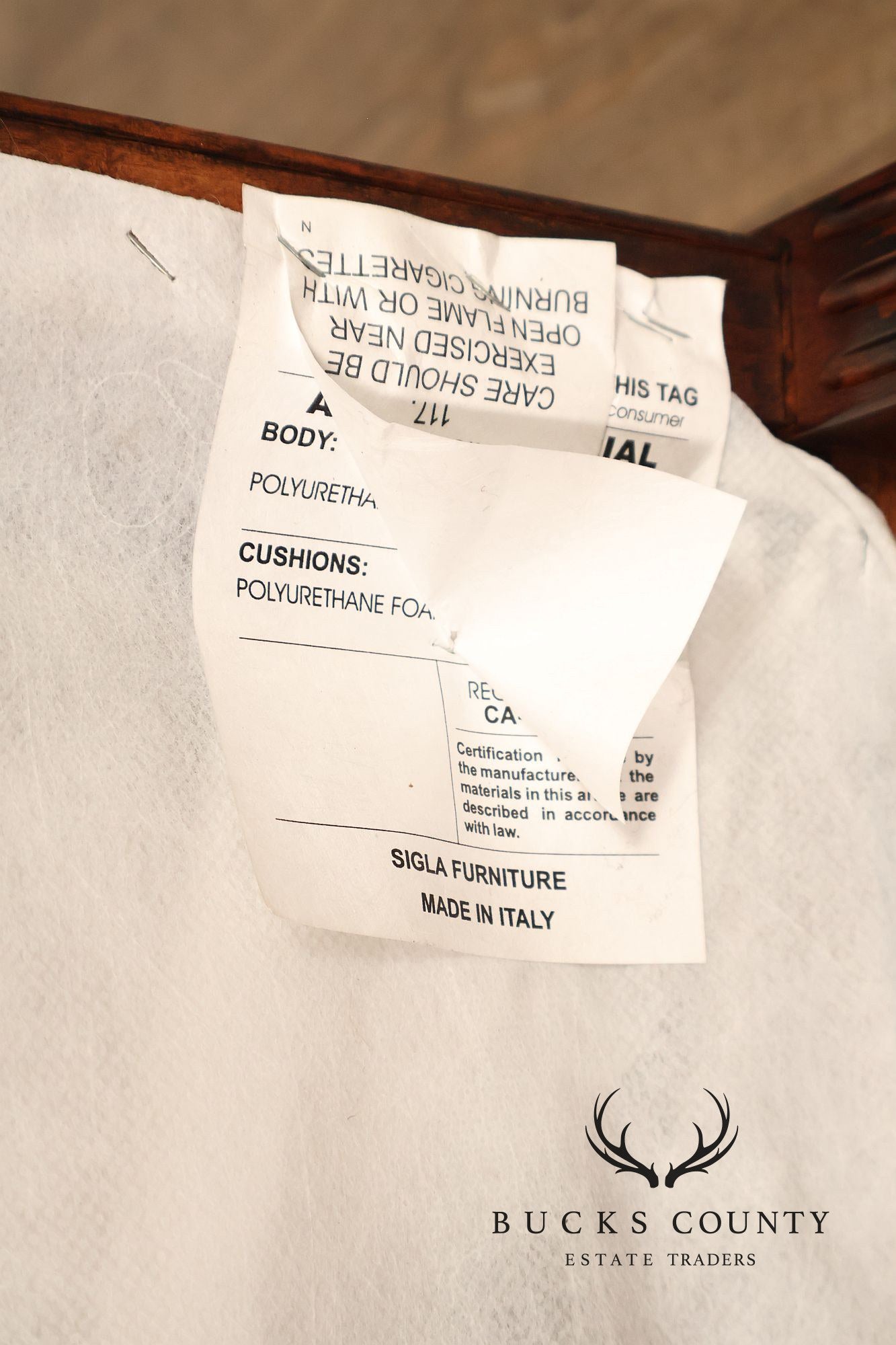 Sigla Furniture Louis XVI Style Set Of Eight Upholstered Dining Chairs