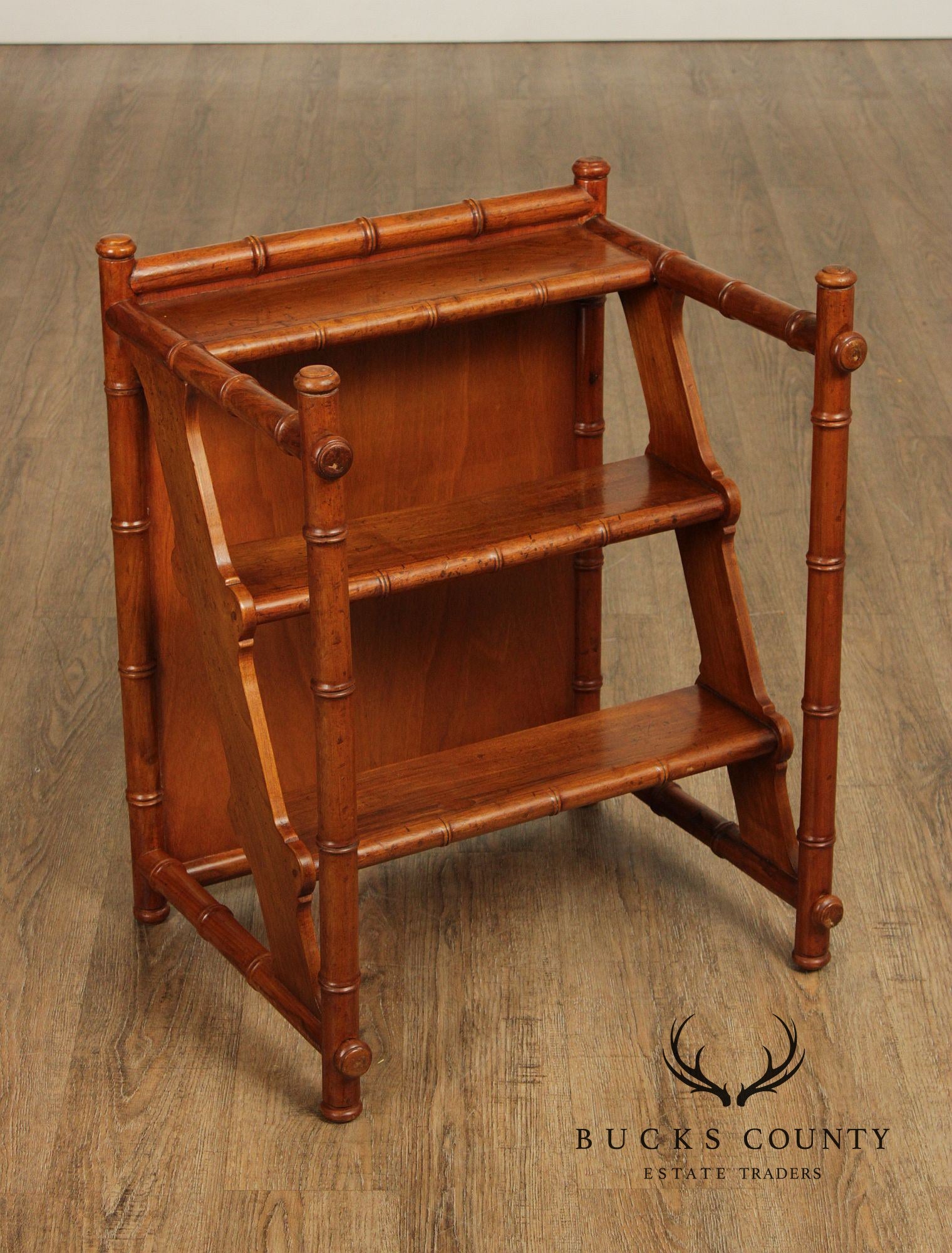 Italian Metamorphic Library Steps and End Table