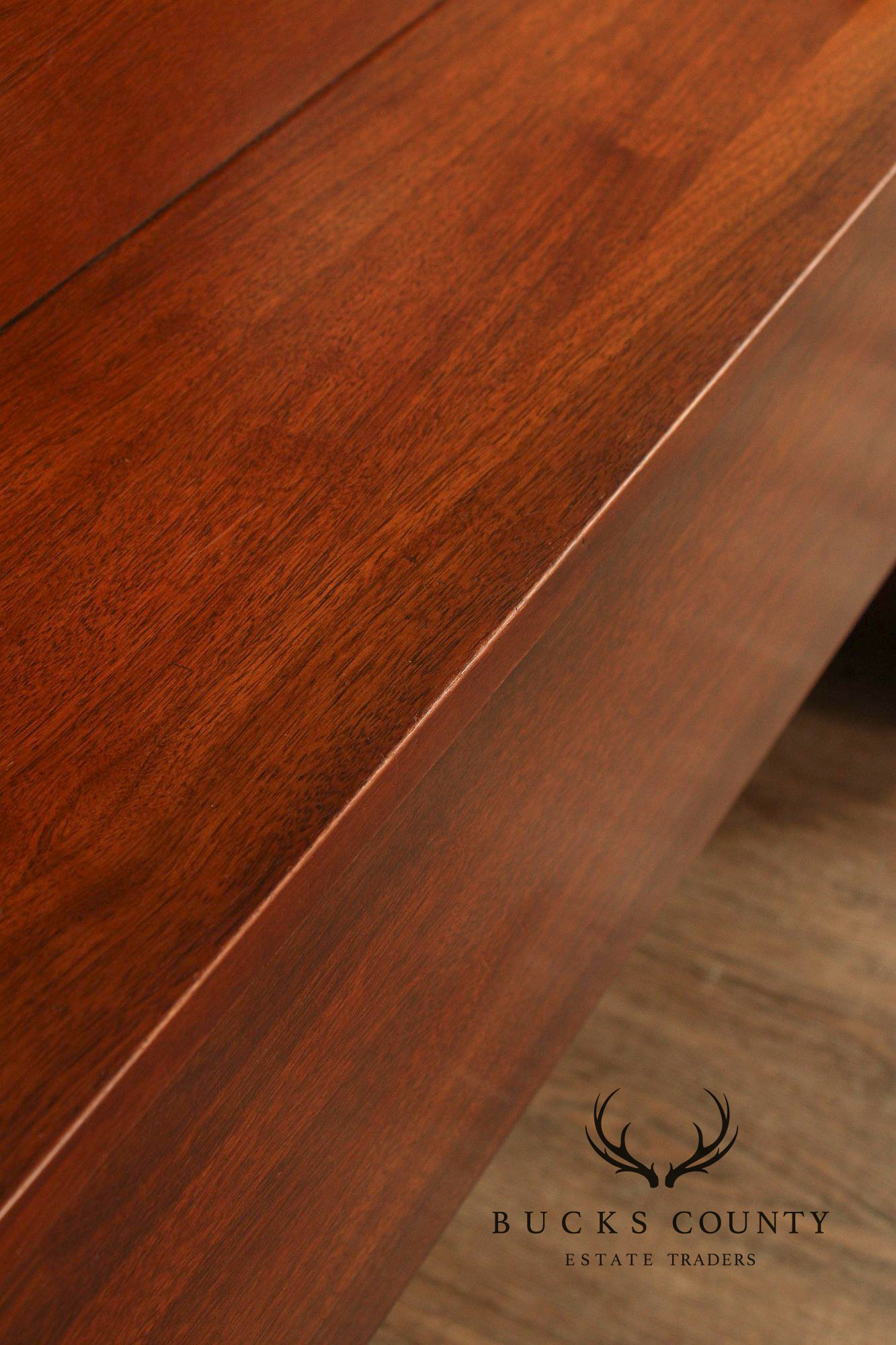 Mid Century Modern Walnut Extended Headboard