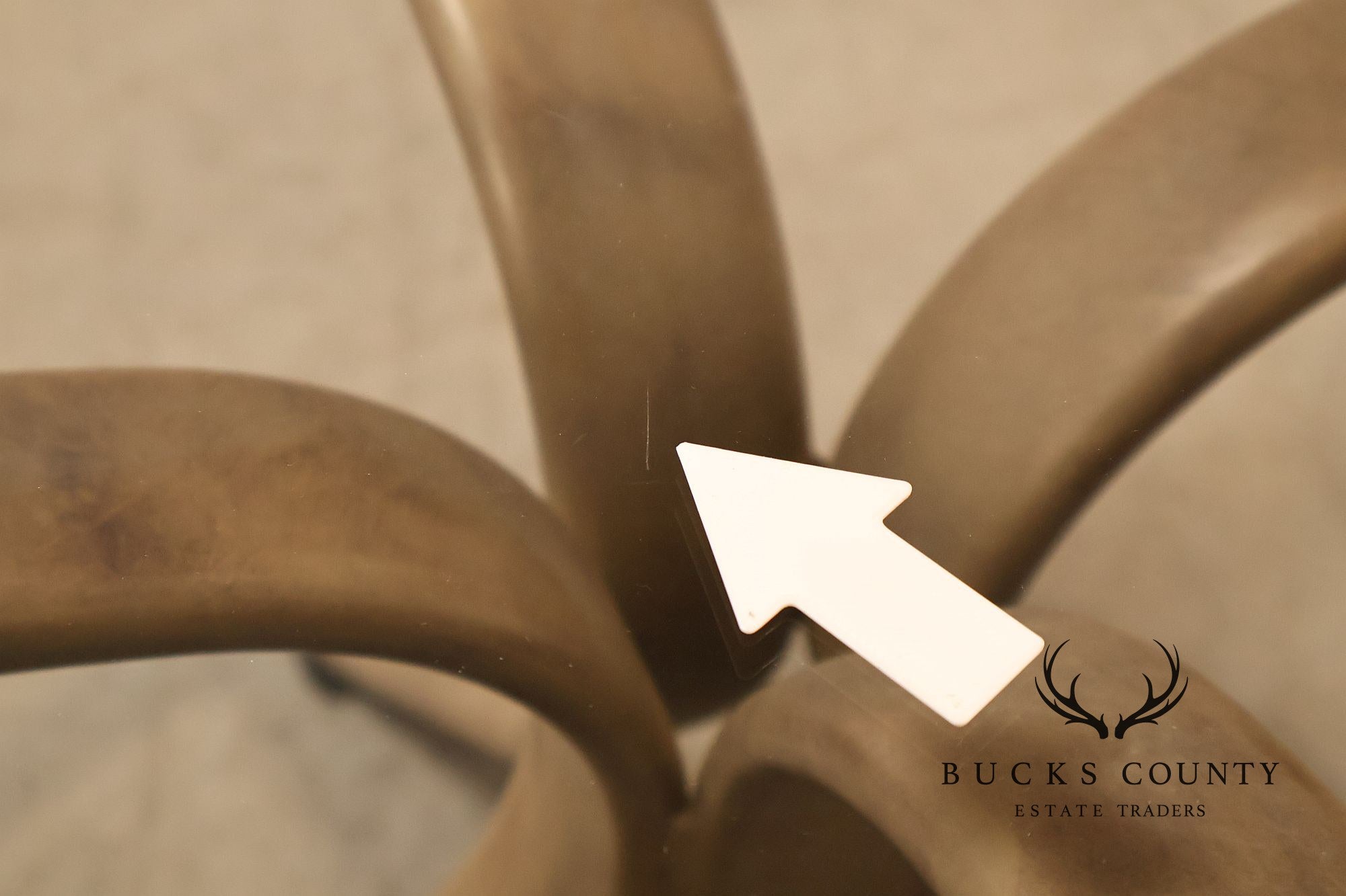 Brown Jordan Pair of Outdoor Round Glass Top Side Tables