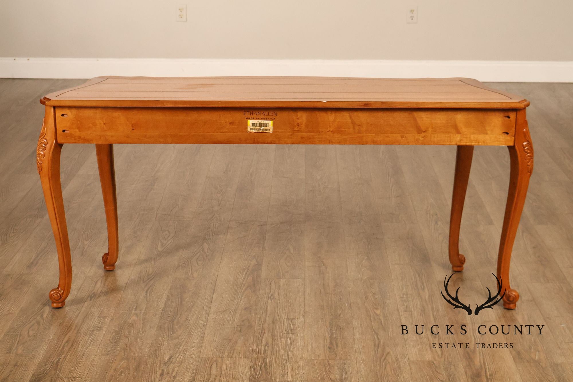 Ethan Allen Legacy Collection French Country Style Narrow Console Table