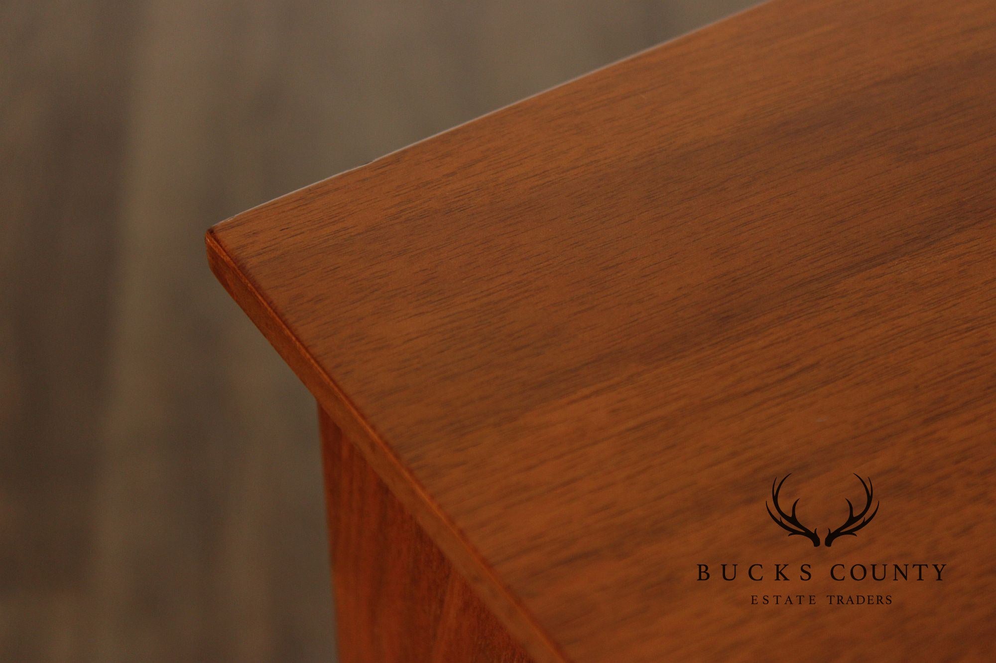 Mid Century Modern Walnut Long Dresser