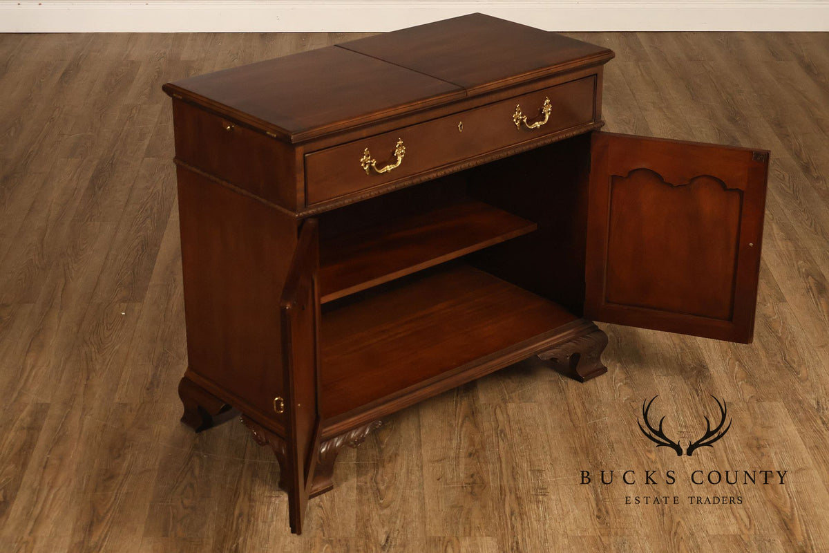 Henredon 'Rittenhouse Square' Mahogany Flip-Top Server