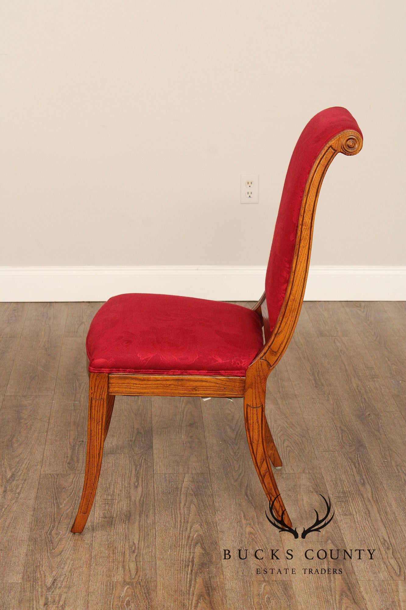 Henredon Charles X Empire Style Set of Six Dining Chairs