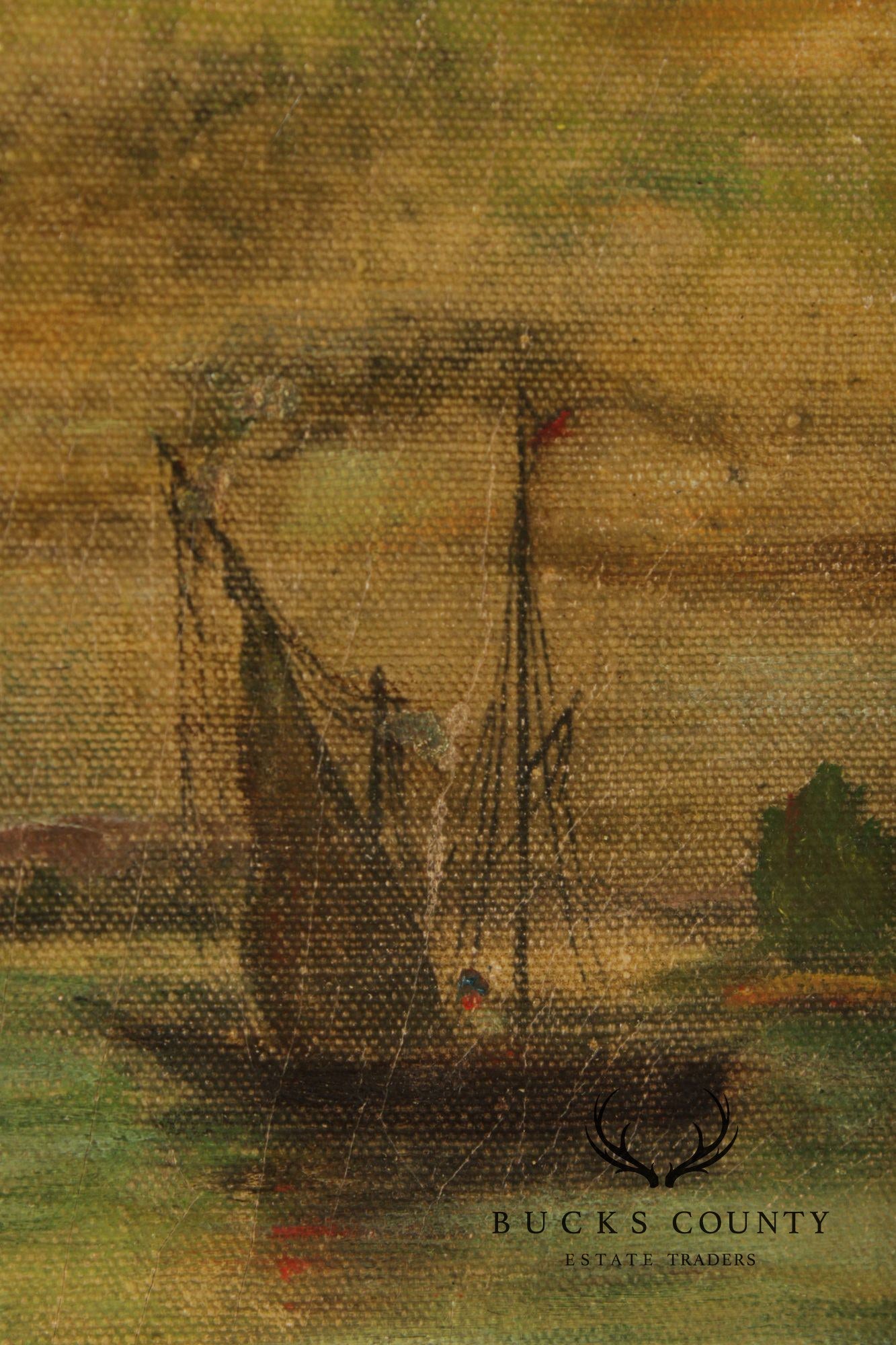 After Eugen Von Ottenfeld Painting, 'Raining Moonbeans