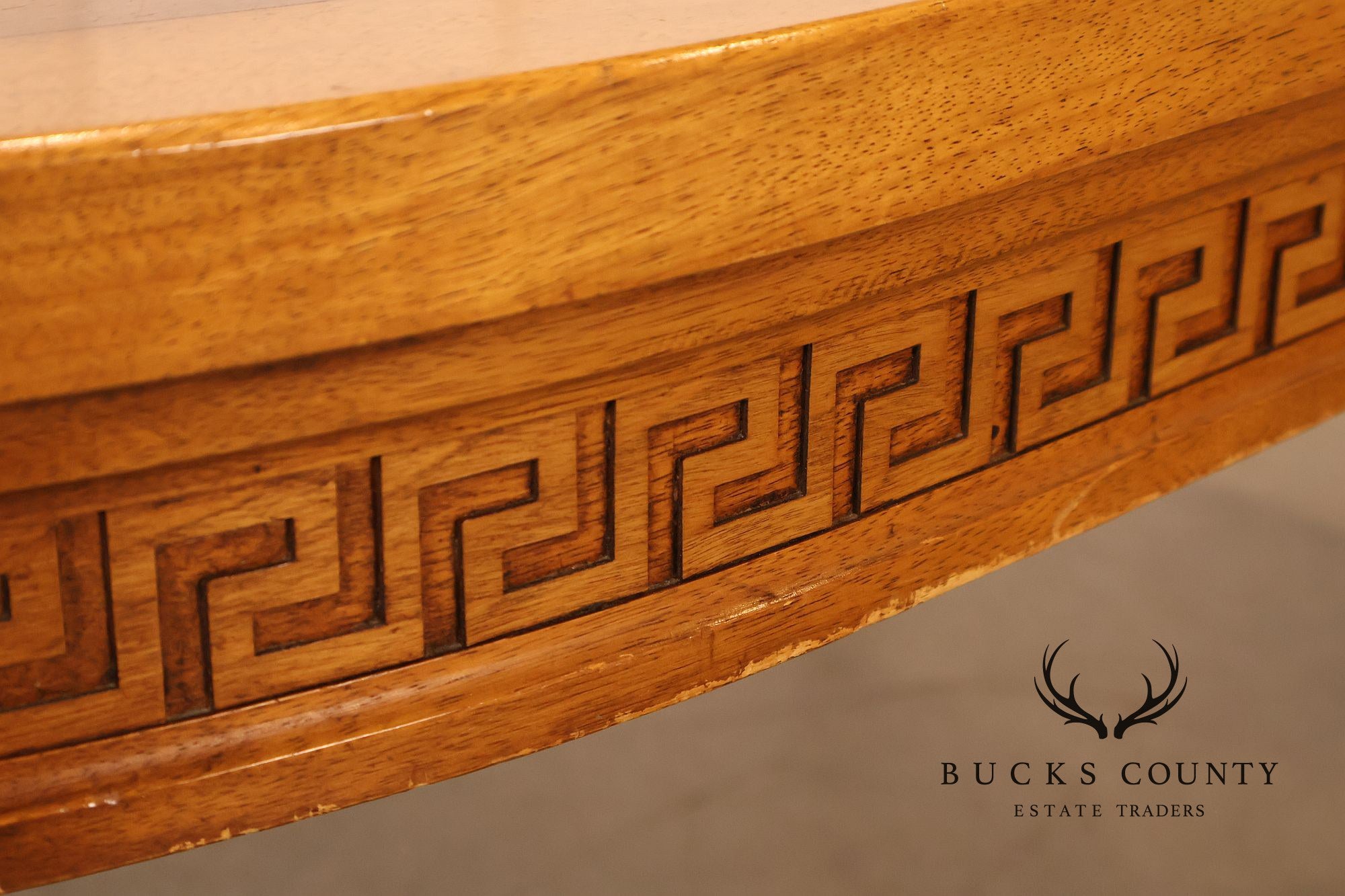 Daniel Jones Inc. Neoclassical Style Expandable Dining Table