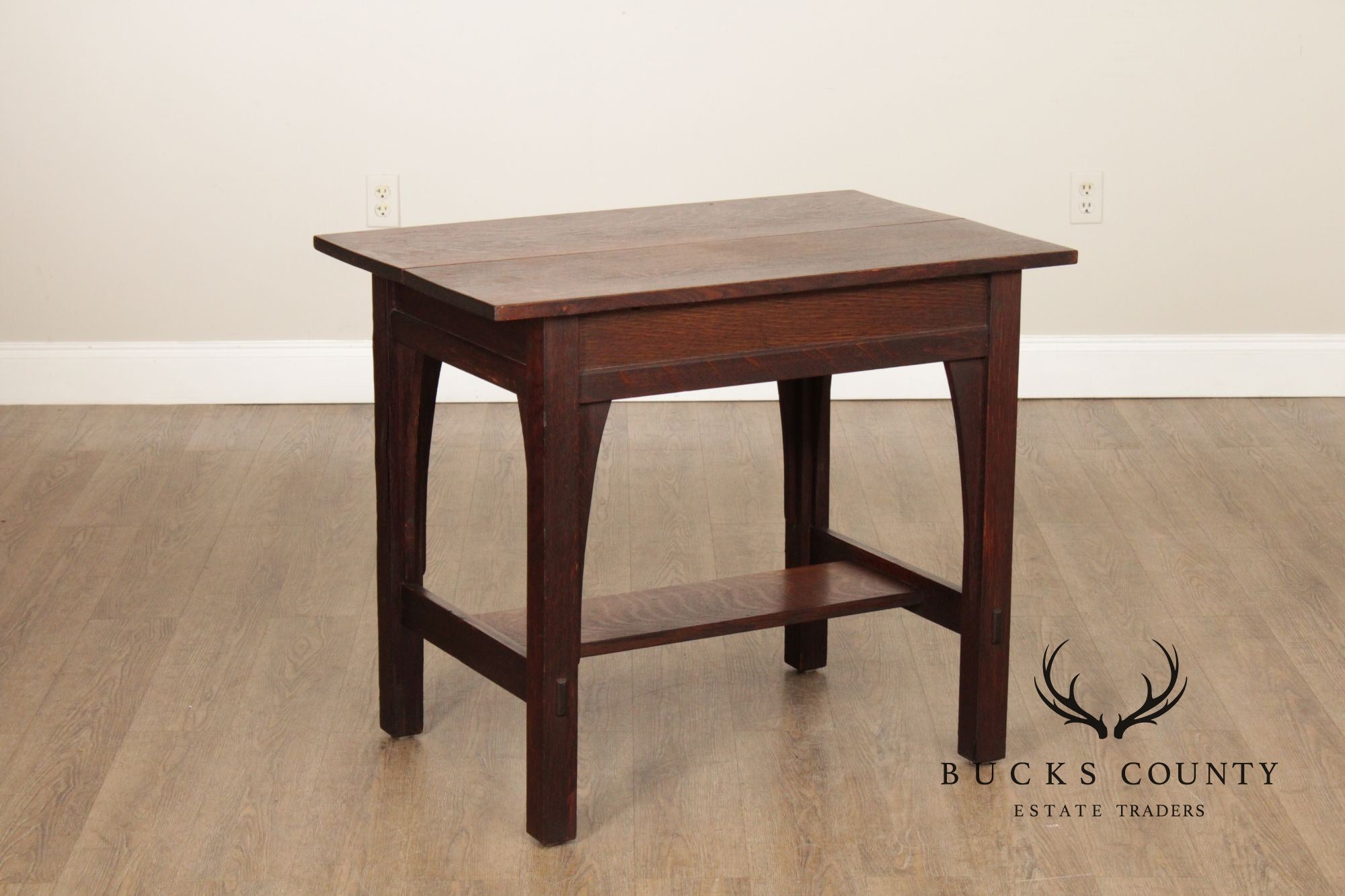 Gustav Stickley Antique Mission Oak Library Table