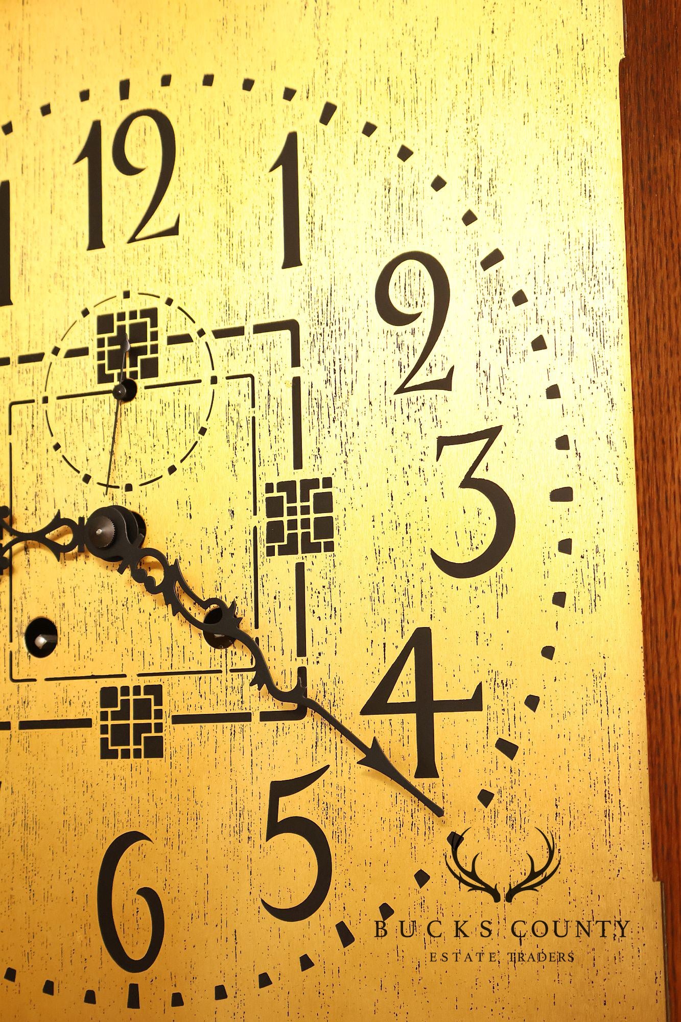 Stickley Mission Collection Oak Tall Case Clock