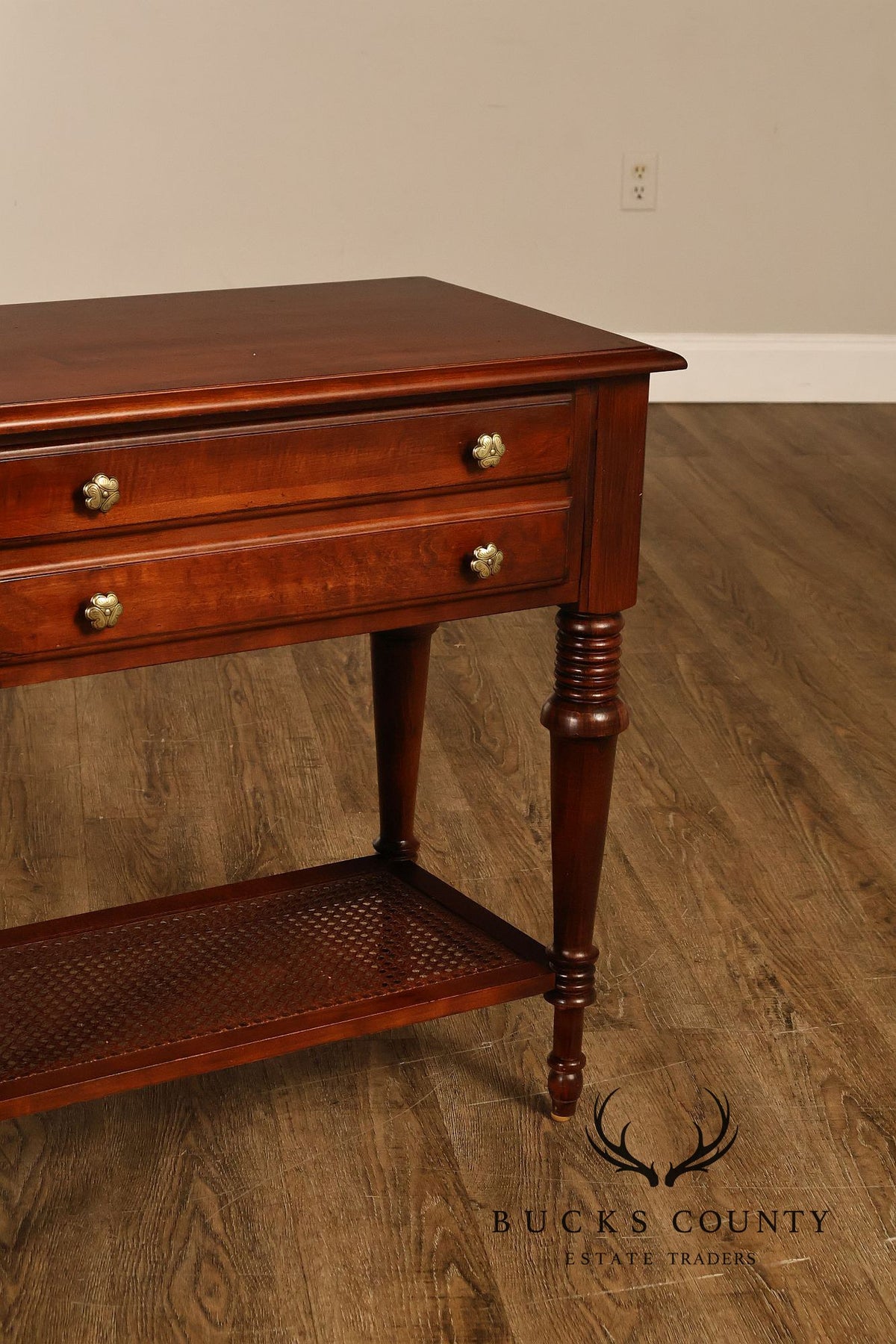 Ethan Allen British Classics Pair Of Two-Drawer Nightstands