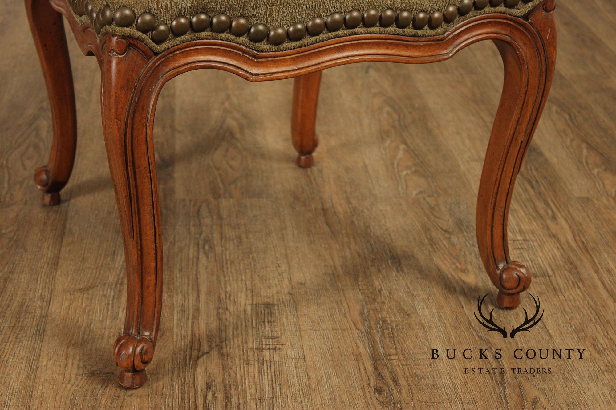 Louis XV Style Set of Ten Dining Side Chairs
