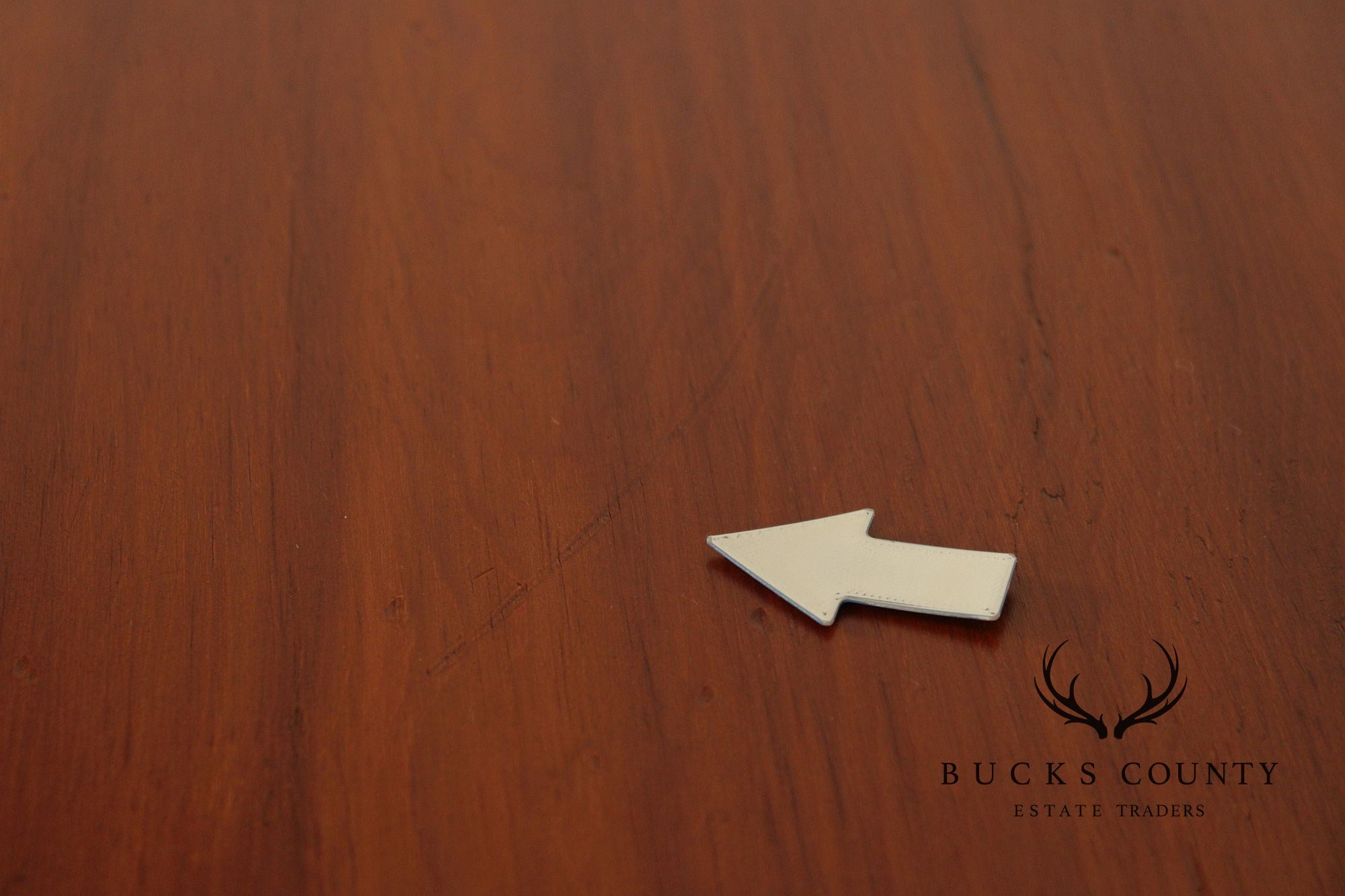 Antique Sheraton Two-Drawer Poplar Nightstand Work Table