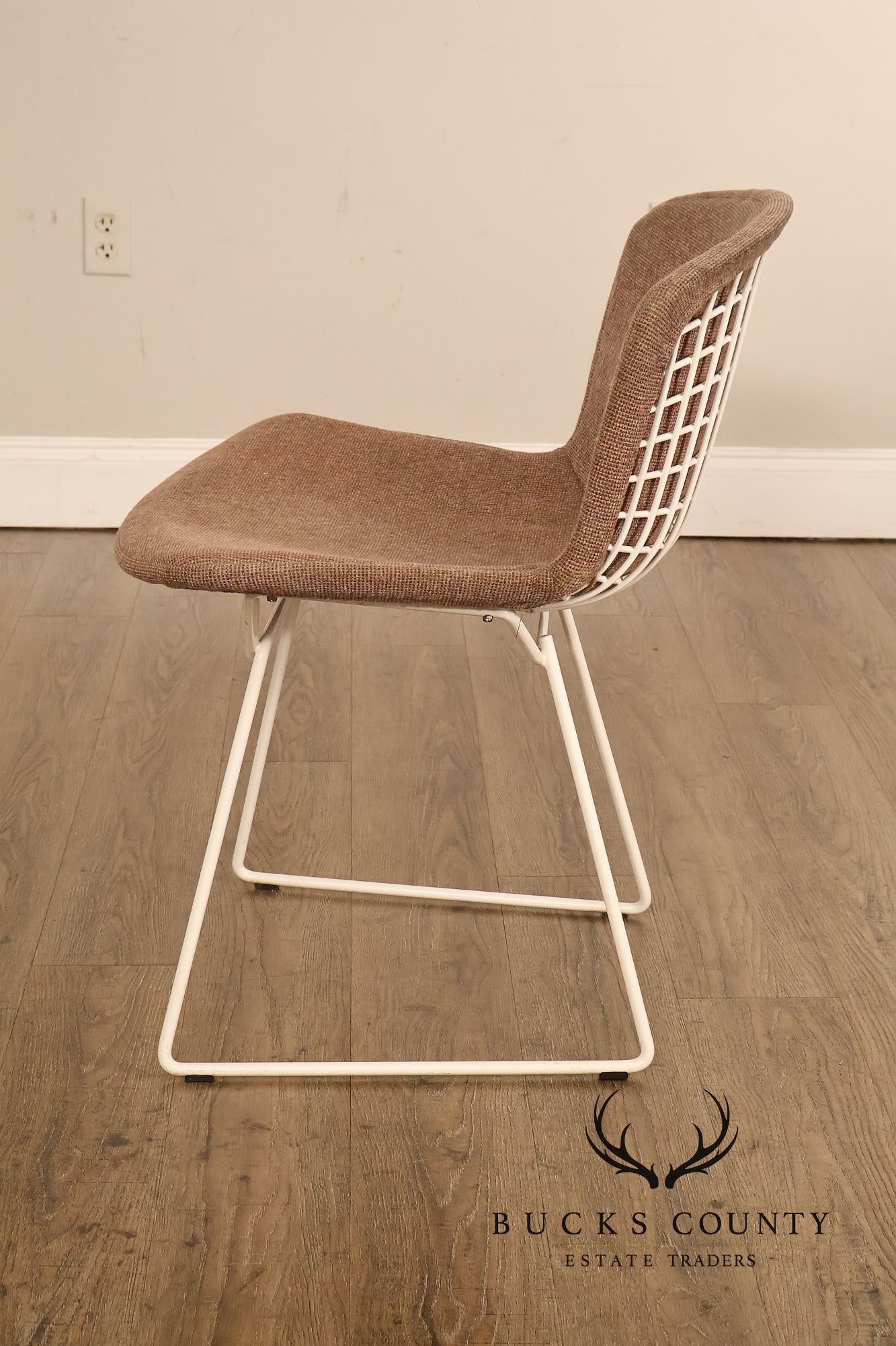Knoll Bertoia Mid Century Modern Upholstered Side Chair