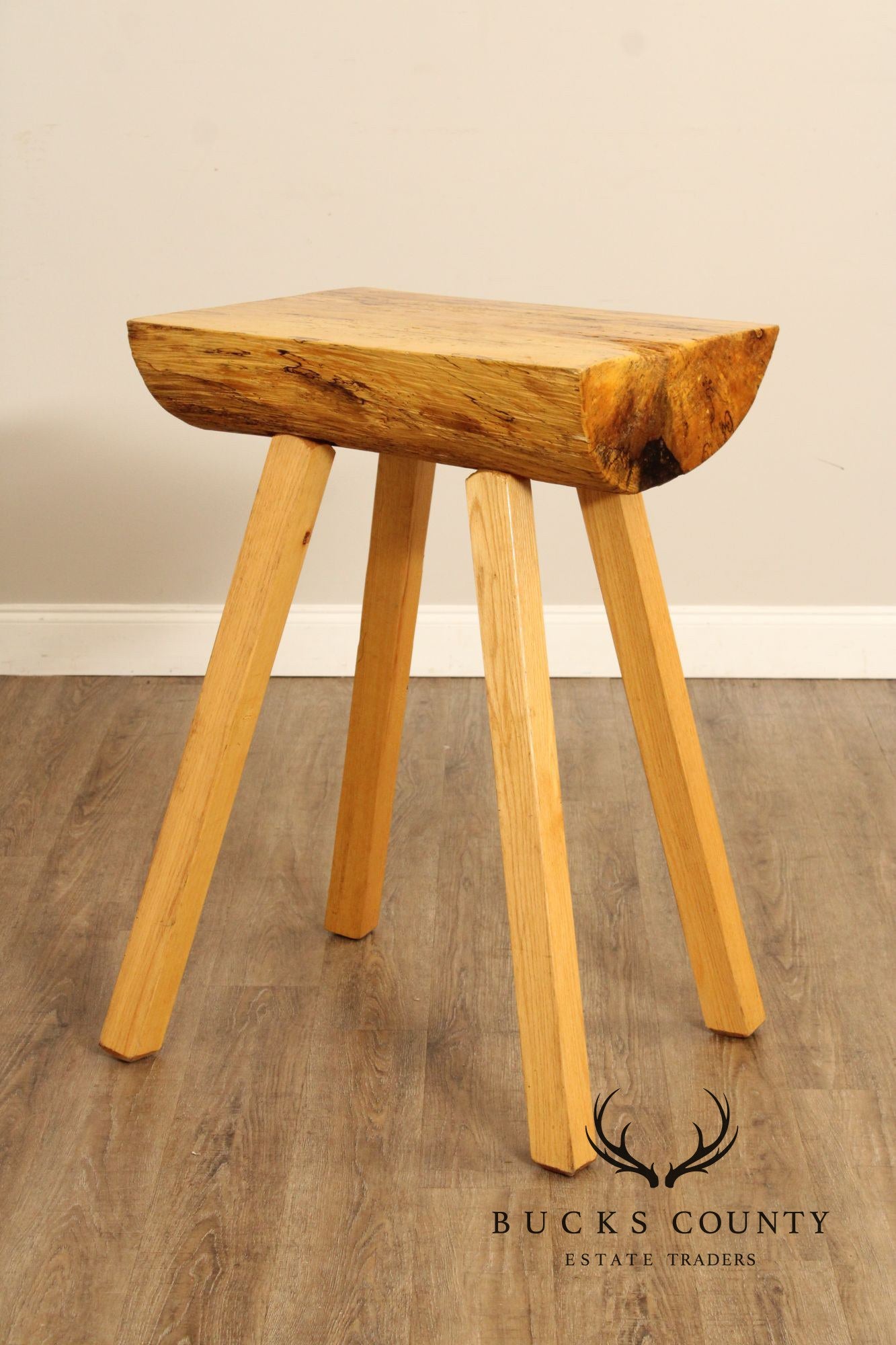 Rustic Style Mixed Woods Pub Table