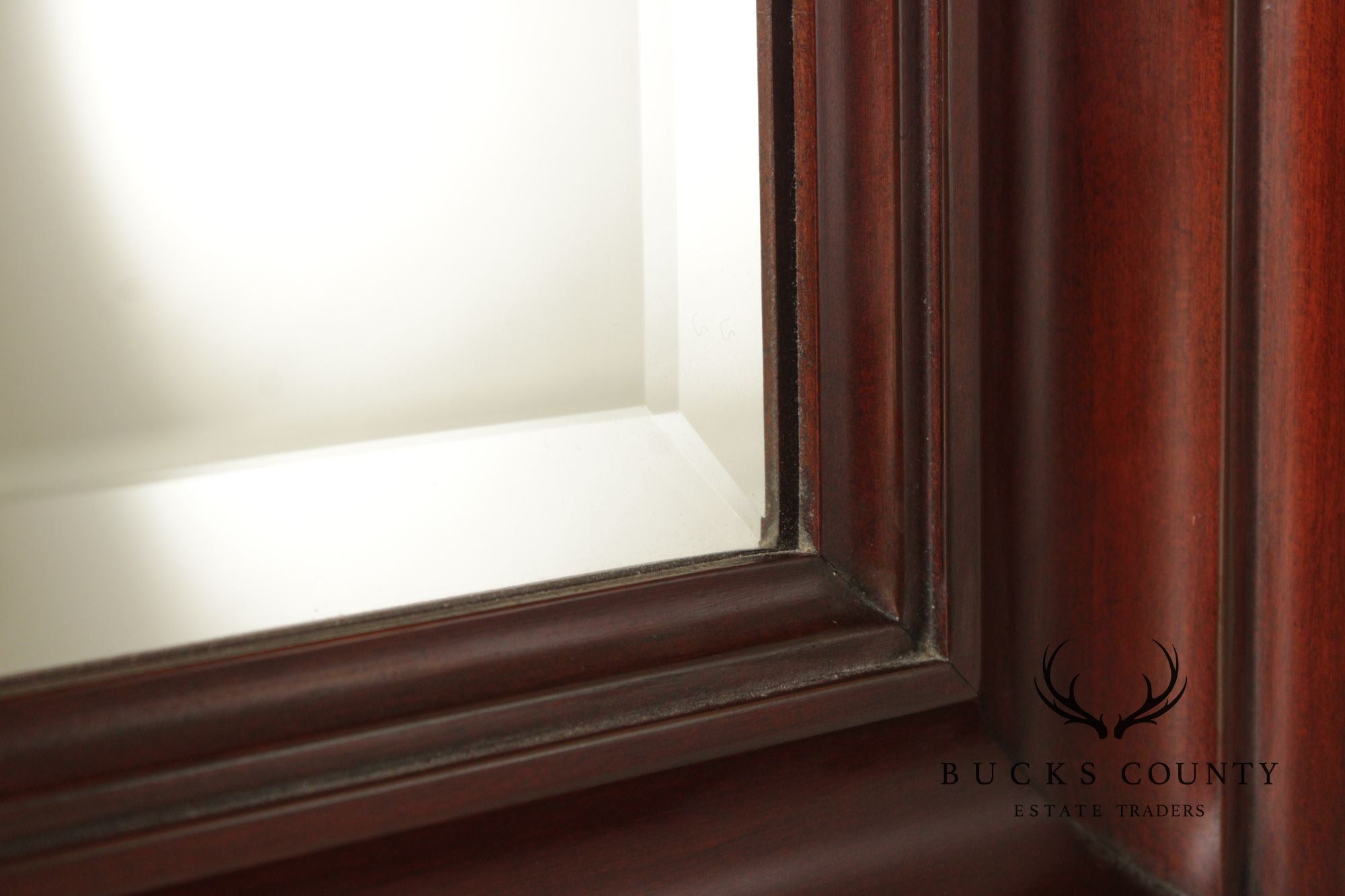 Henkel Harris Rectangular Cherry Wall Mirror