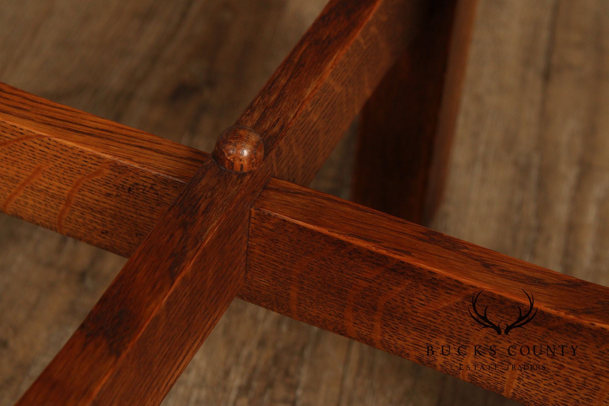 Stickley Mission Collection Oak Tabouret