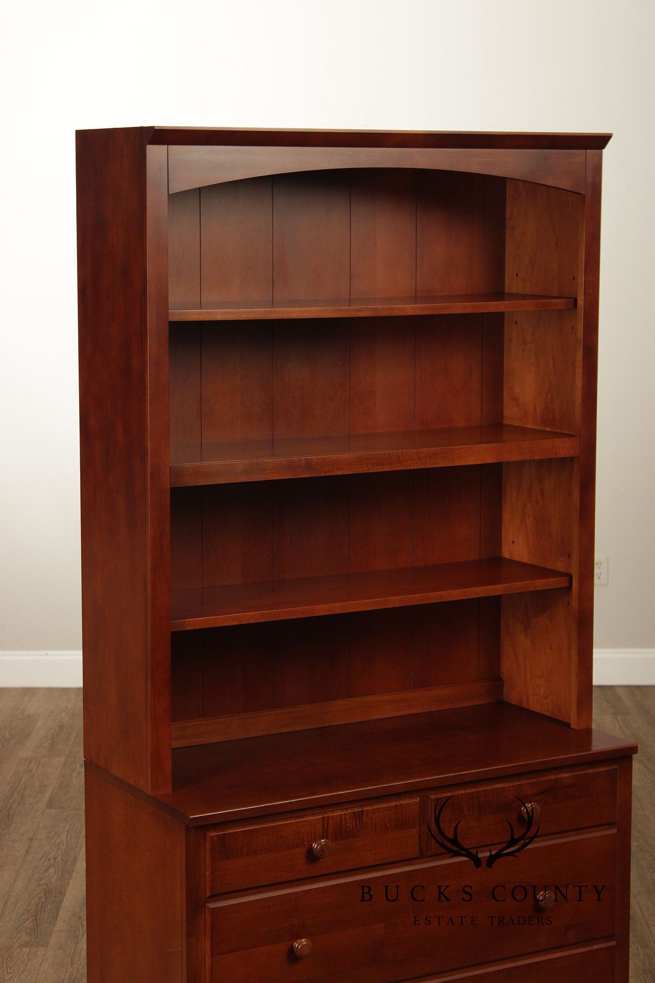 Ethan Allen 'Country Colors' Pair of Bookcases