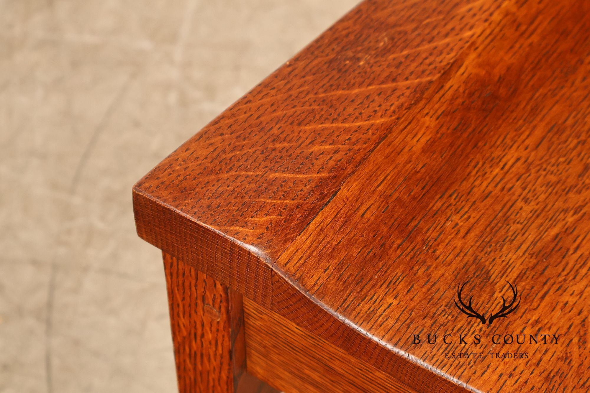 Stickley Mission Collection Set of Six Cottage Oak Dining Chairs
