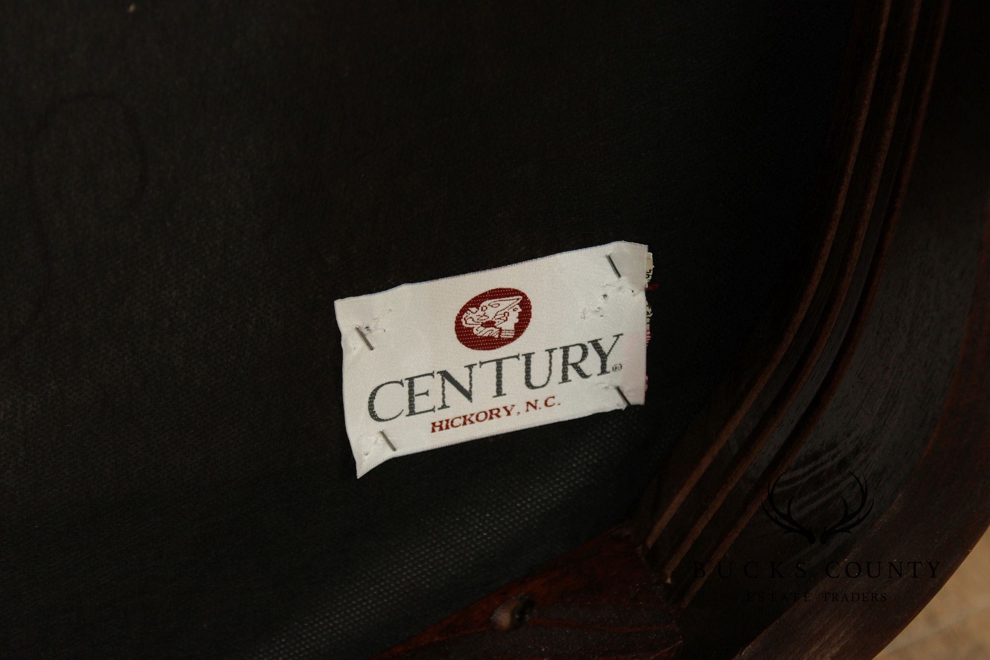 Century Furniture Set of Eight Wheat Sheaf Dining Chairs