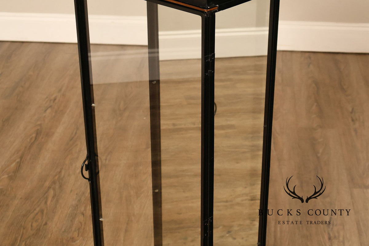 Chinoiserie Decorated Tole Display Case