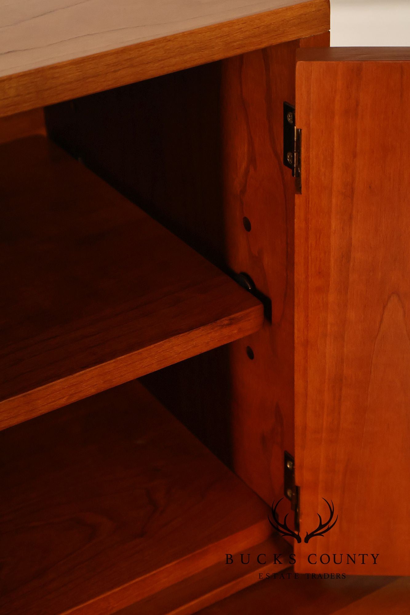 Stickley Mission Collection Cherry Writing Desk With Organizer Top