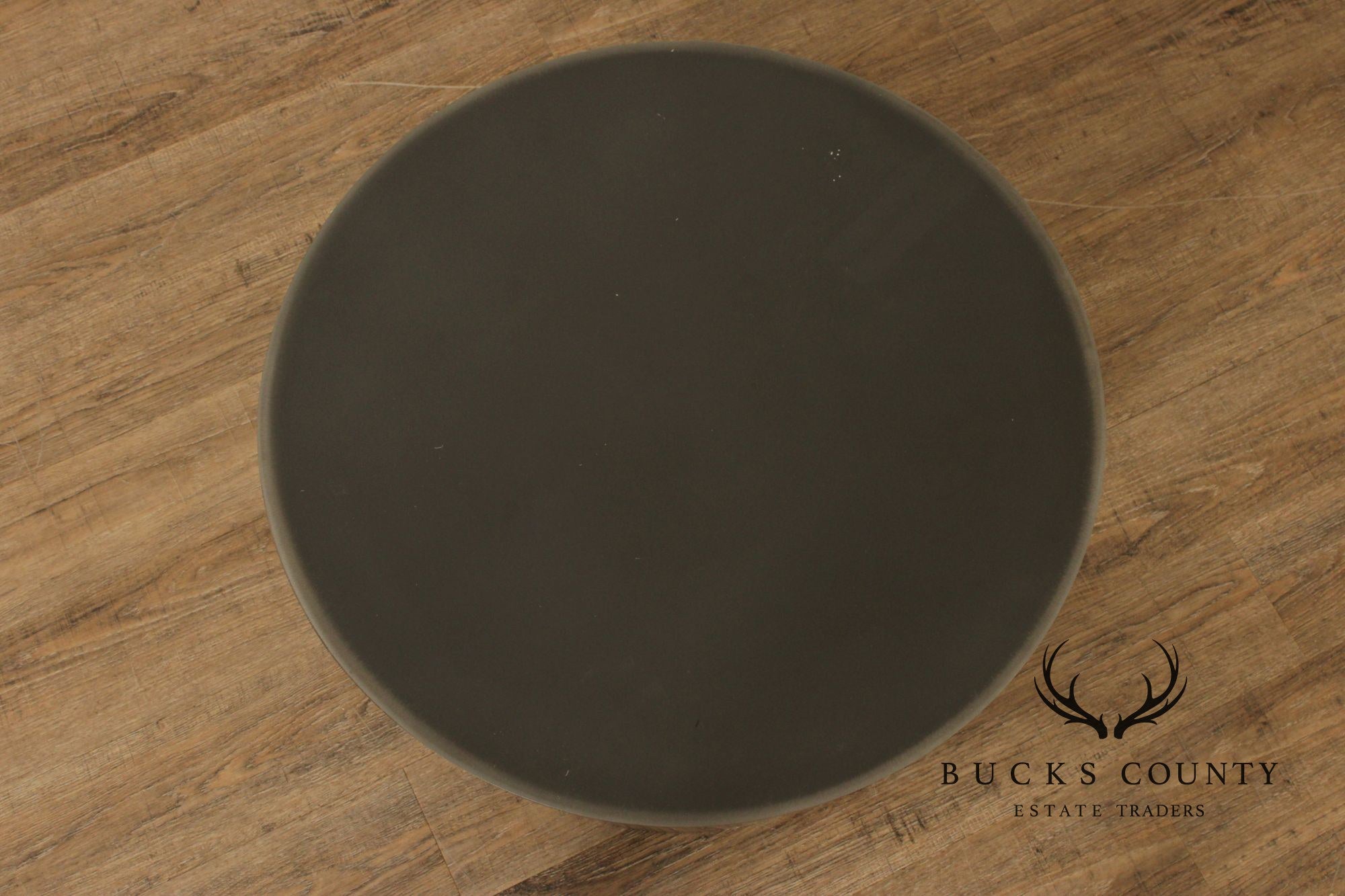 Modern Patinated Steel Coffee Table