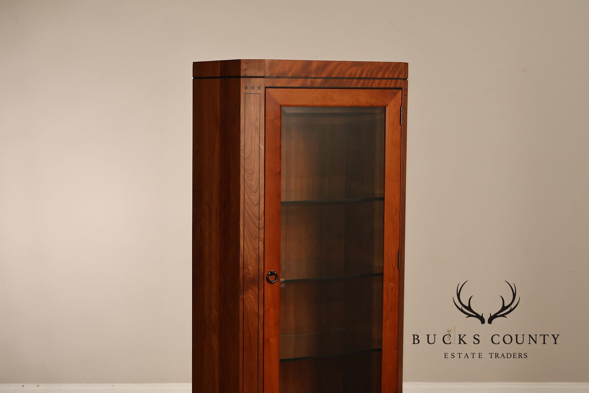Stickley 21st Century Collection Cherry Curio Display Cabinet