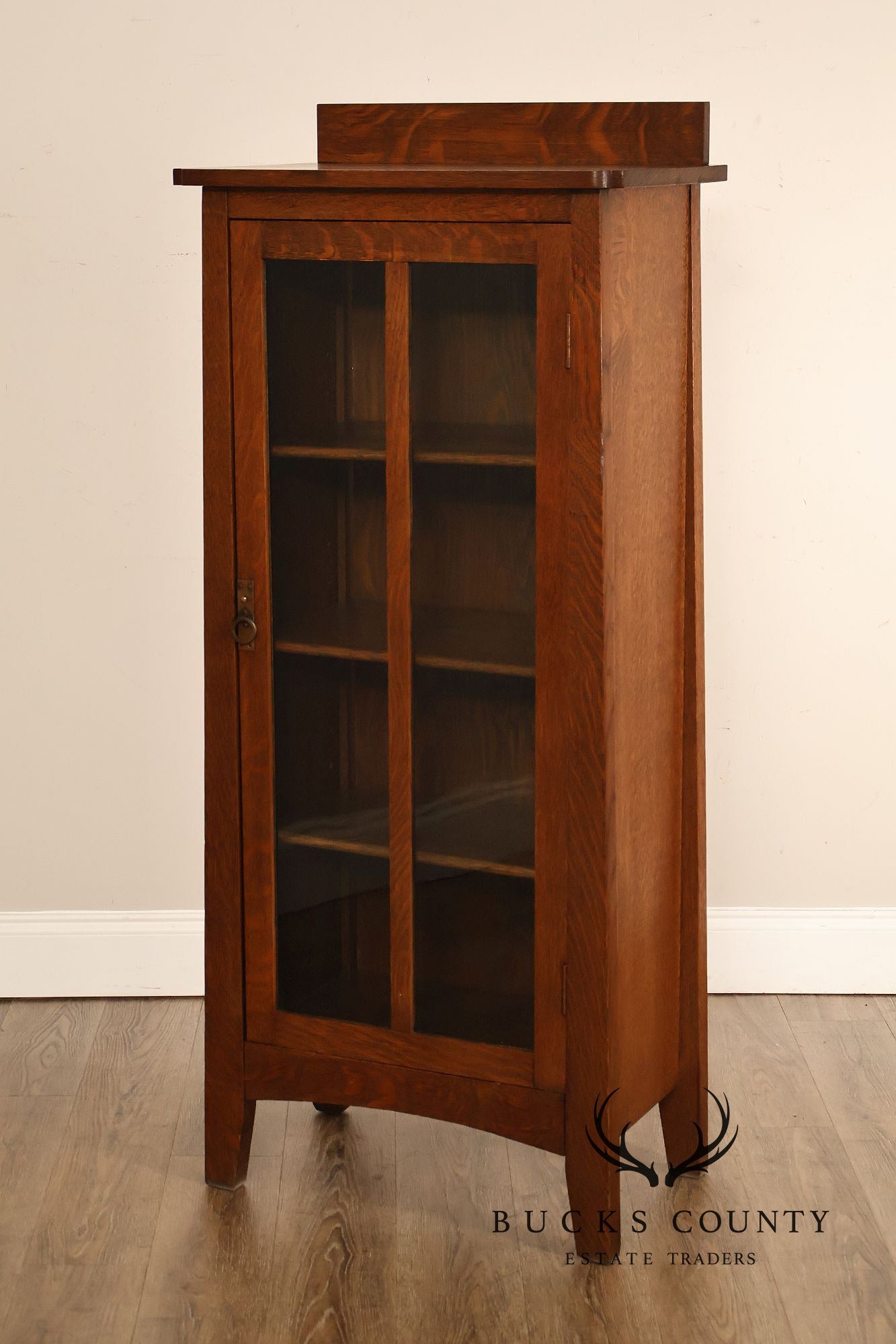 Charles Limbert Model 357 Antique Arts And Crafts Oak Bookcase