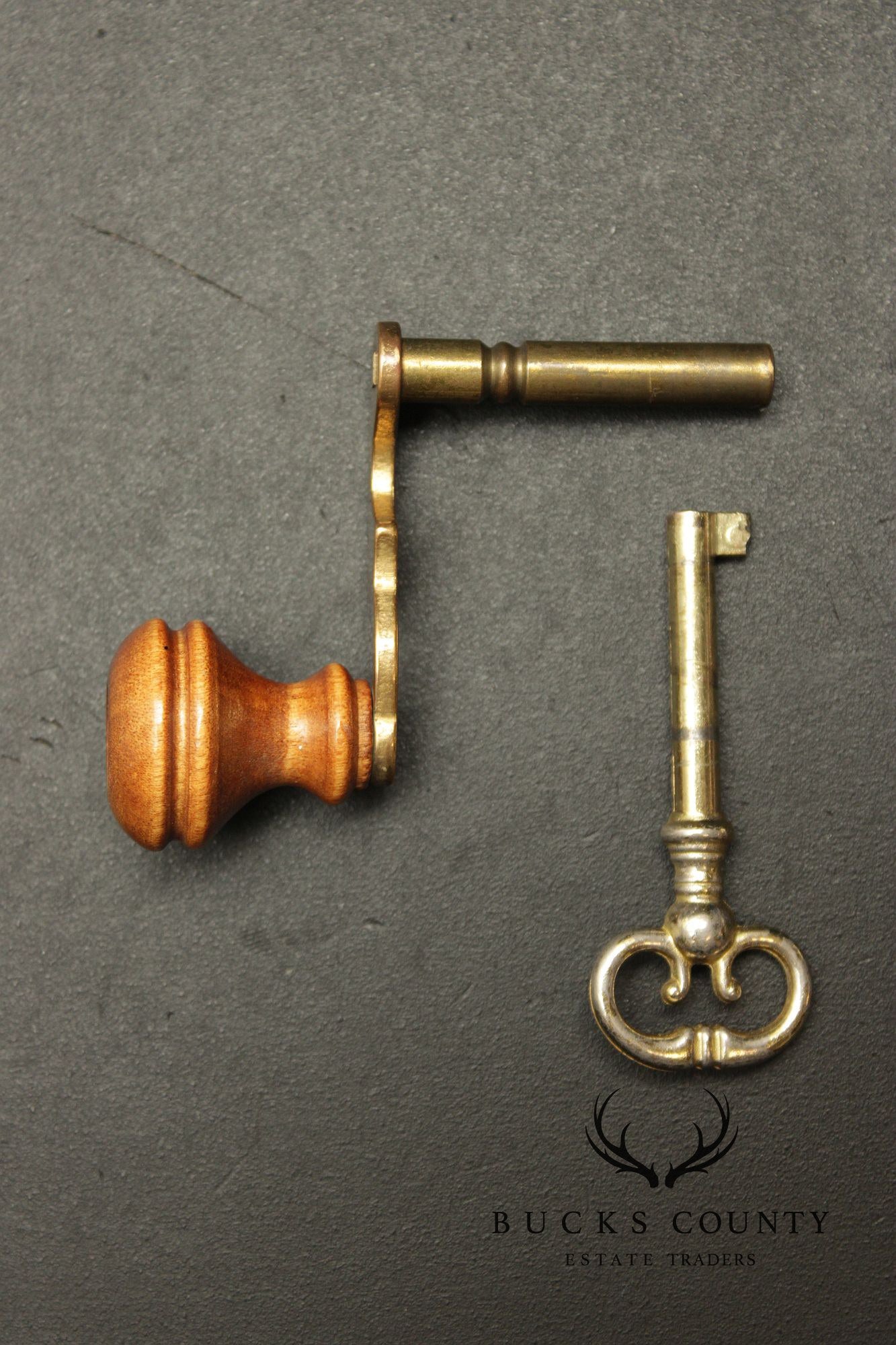 Howard Miller Georgian Style Walnut Grandfather Clock
