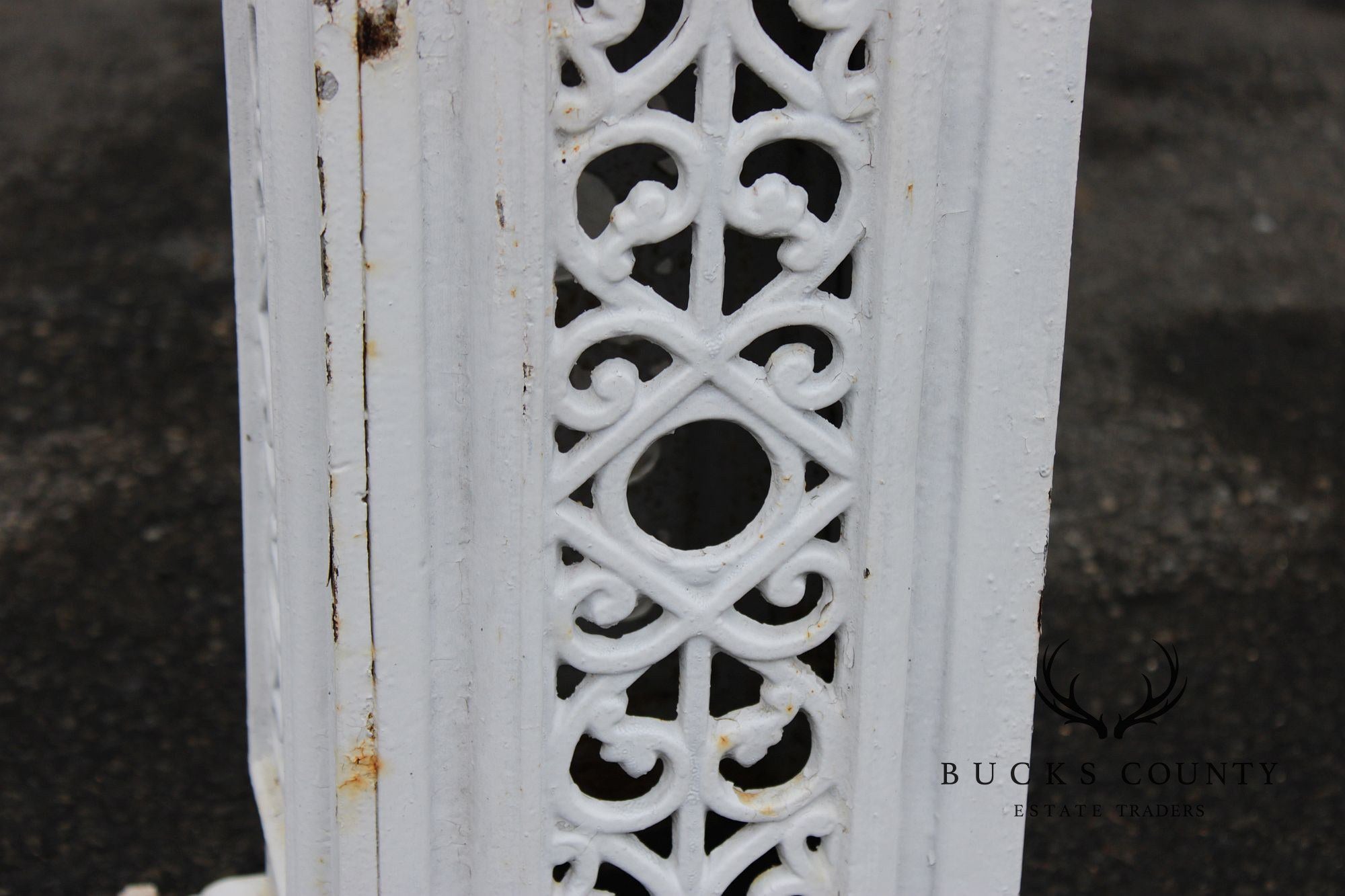 Vintage Cast Iron Garden Pedestal