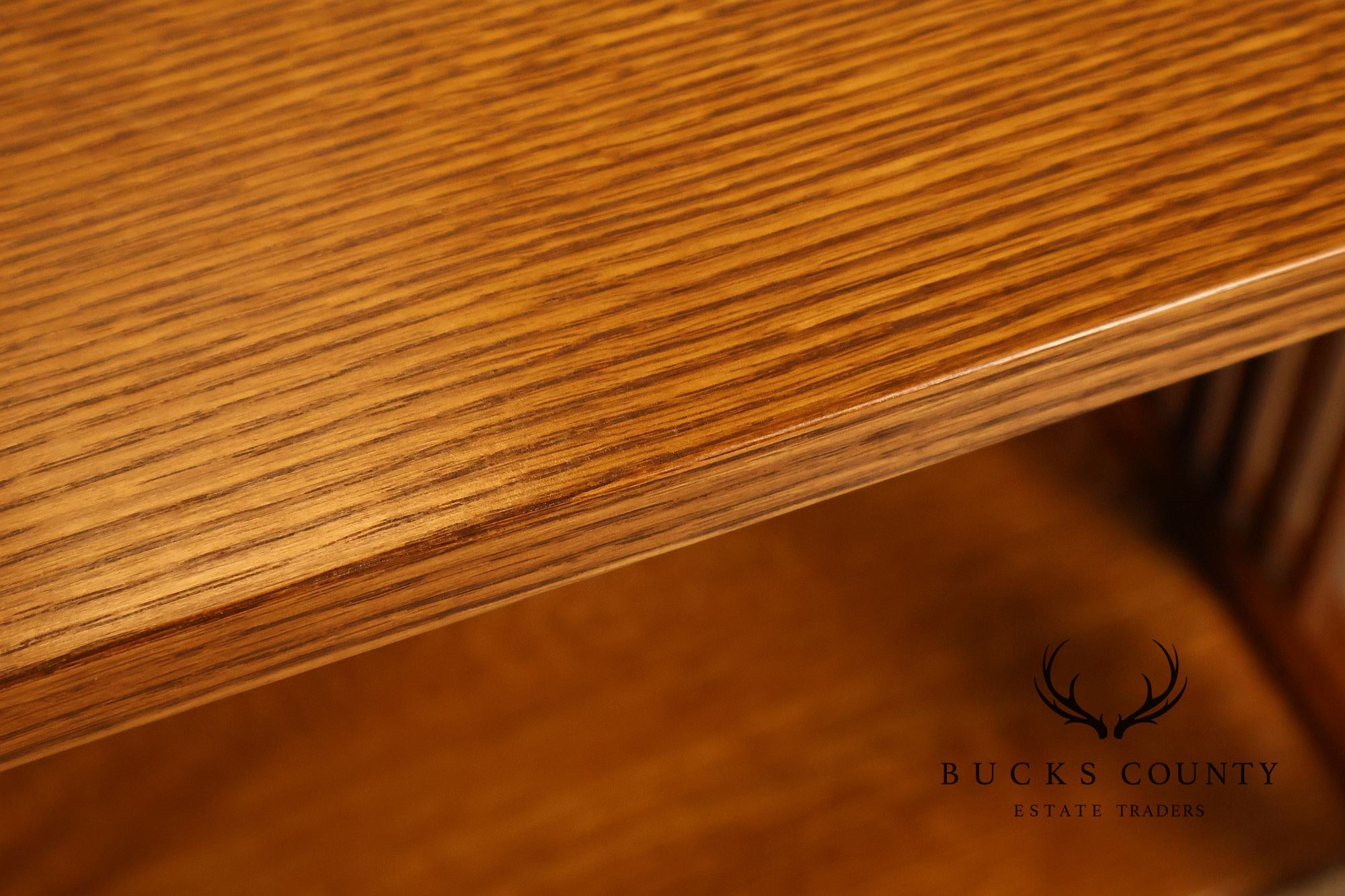 Stickley Mission Collection Oak Spindle Lamp Table