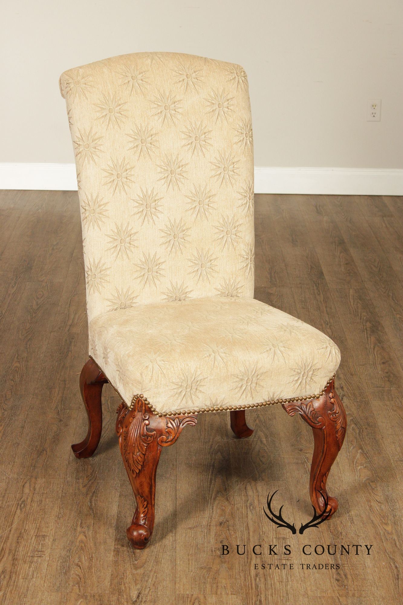 Georgian Style High-Back Mahogany Side Chair