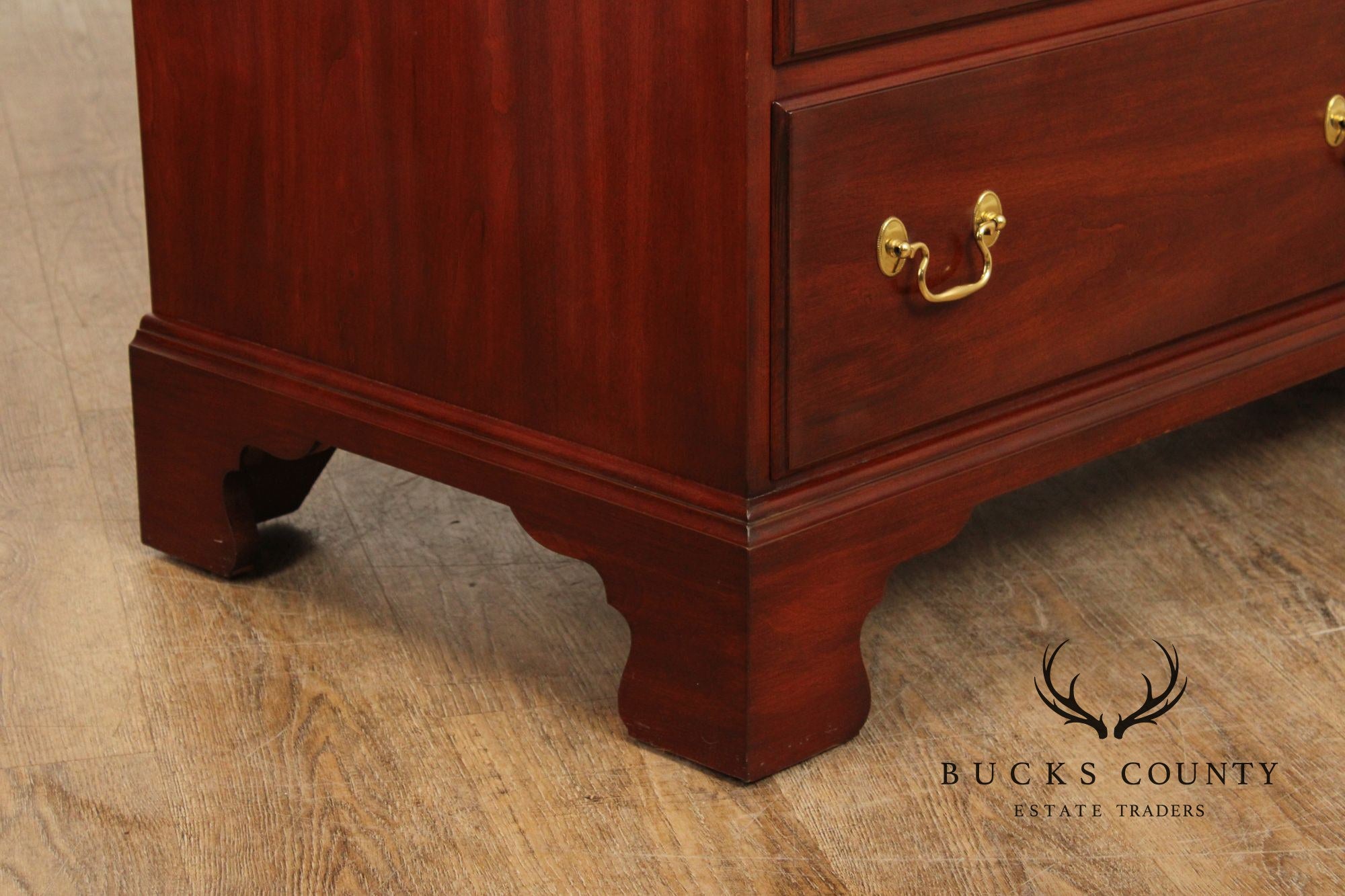 Henkel Harris Chippendale Style Cherry Dresser