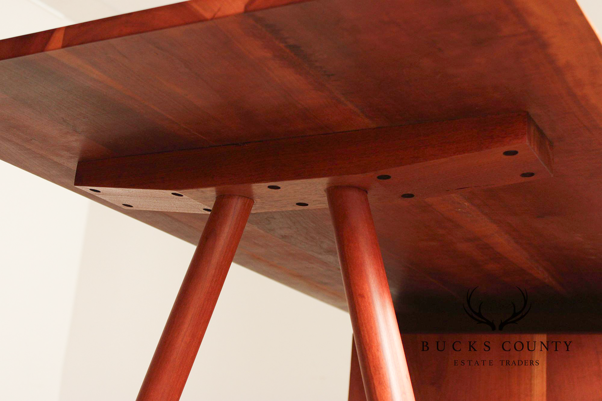 George Nakashima Single Pedestal Cherry Writing Desk