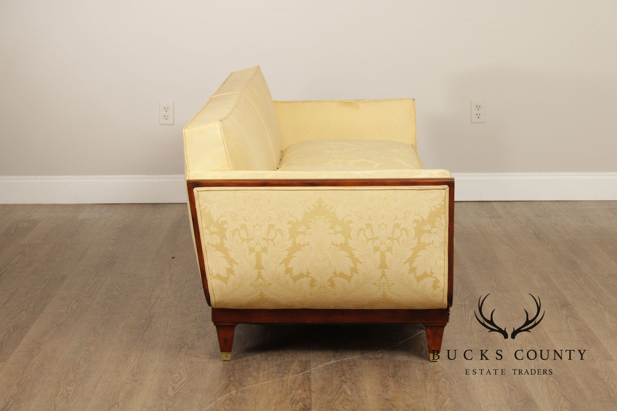 1940's Classical Style Mahogany Frame Sofa