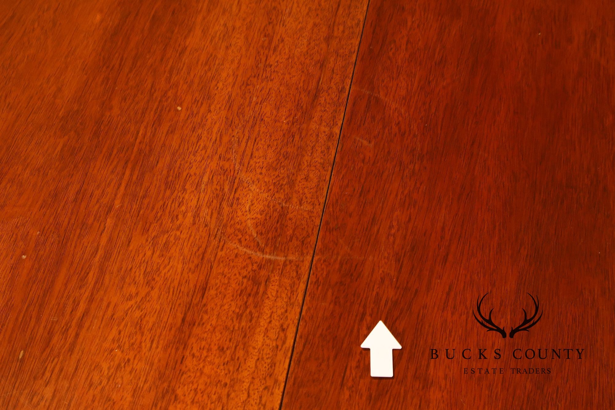 Baker Furniture Company Regency Style Mahogany Double Pedestal Dining Table With Satinwood Banding And Extension Leaves