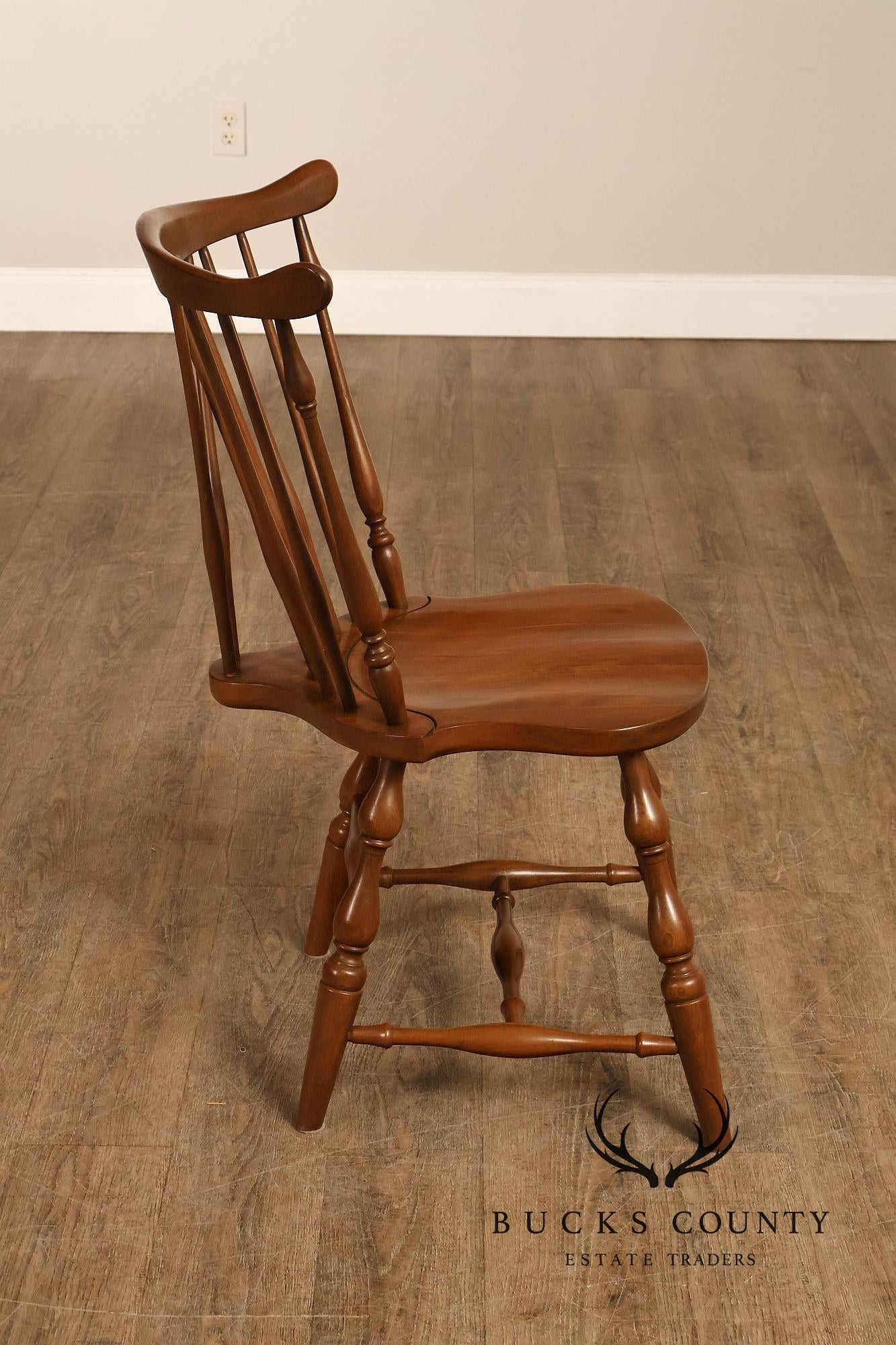 Pennsylvania House Vintage Set of Three Cherry Windsor Chairs