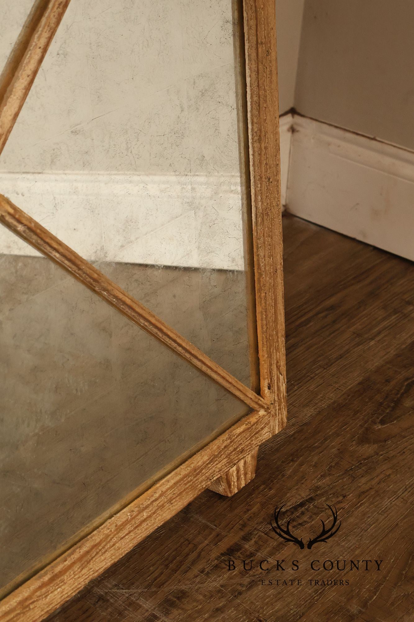 Restoration Hardware Three-Panel Mirrored Room Divider