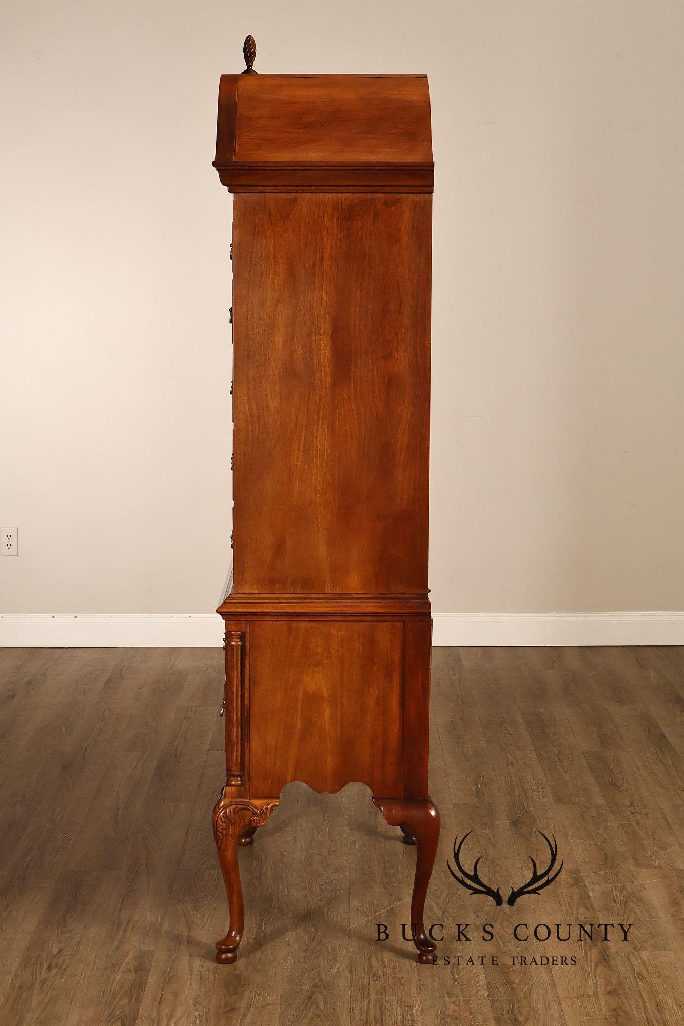 Thomasville 'The Mahogany Collection' Carved Highboy