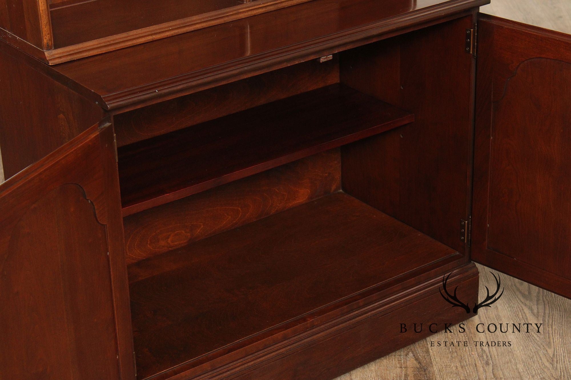 Kling Furniture Vintage Pair of Cherry Bookcases