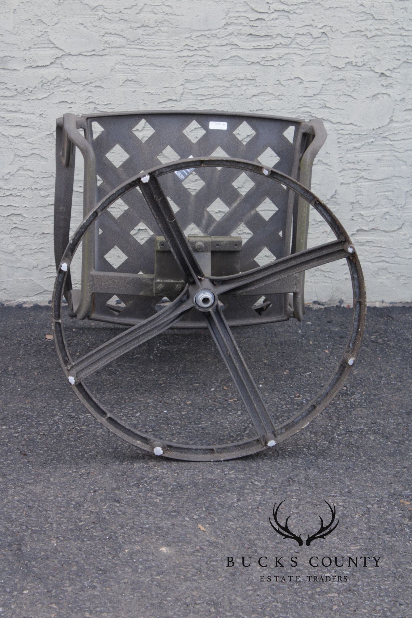 Telescope Casual Pair of 'Cadiz' Cast Aluminum Patio Swivel Rockers