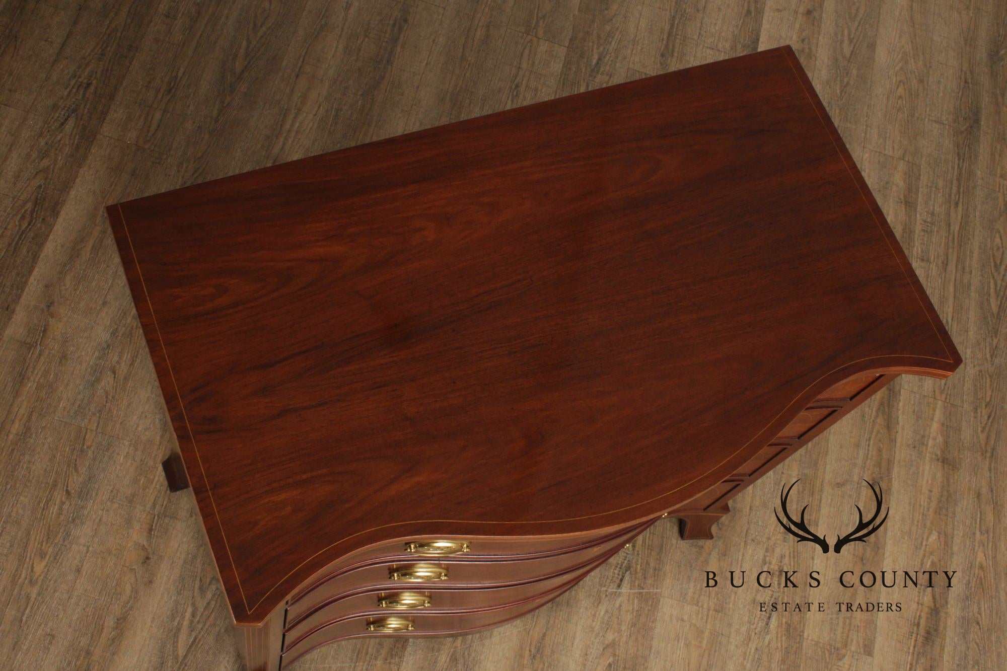 Baker Williamsburg Reproduction Mahogany Chest of Drawers
