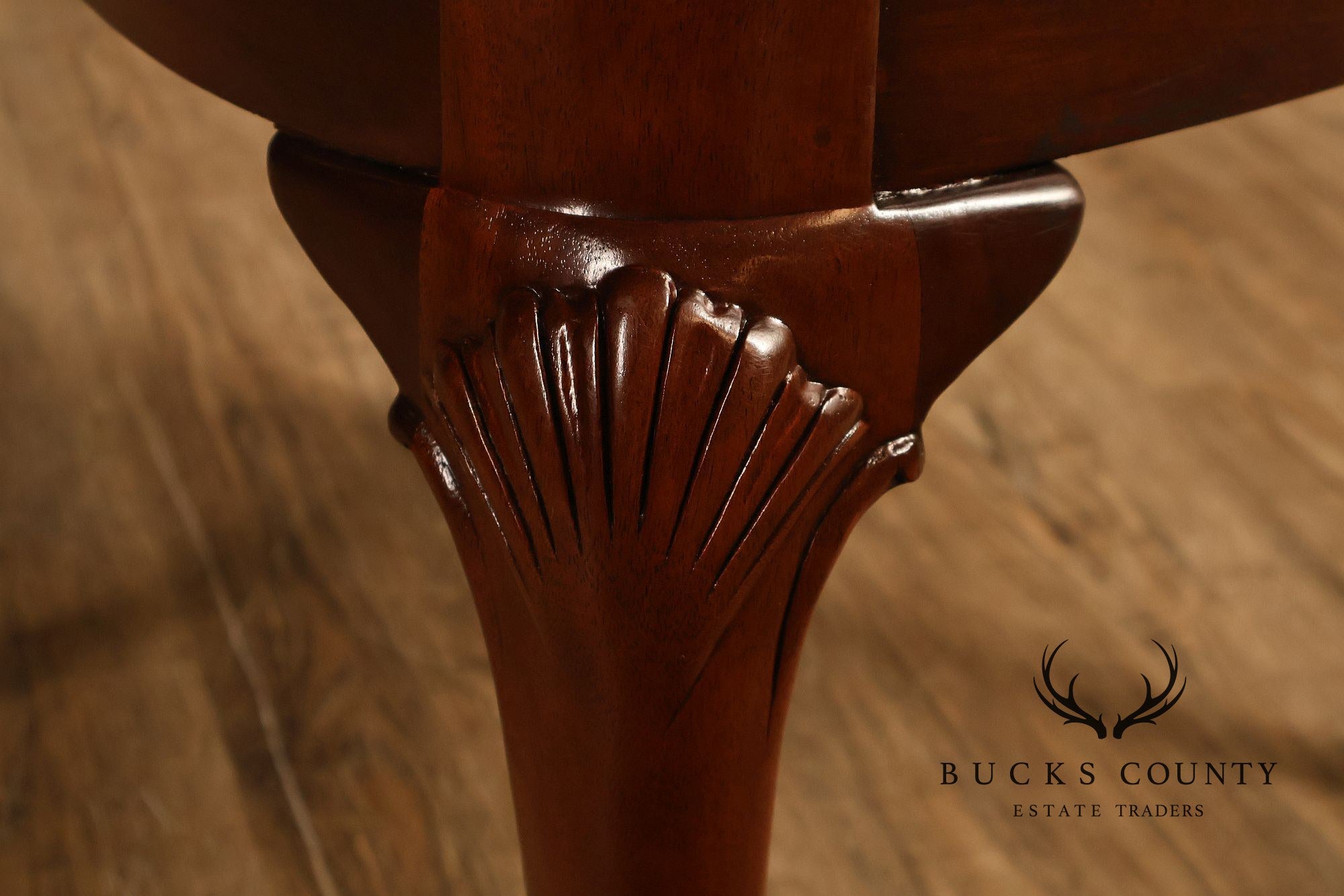 Ethan Allen '18th Century Mahogany' Set of Six Dining Chairs