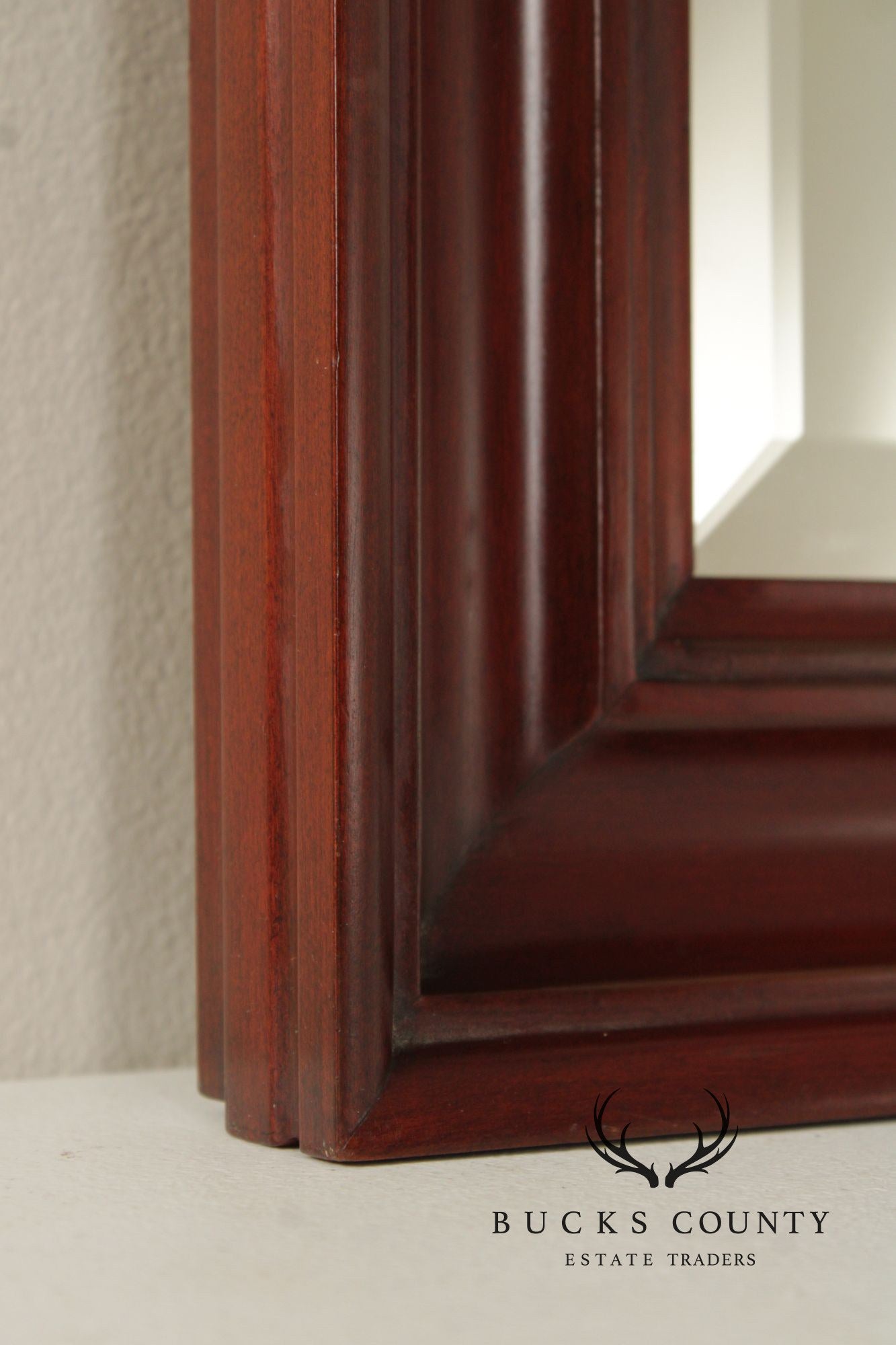 Henkel Harris Rectangular Cherry Wall Mirror