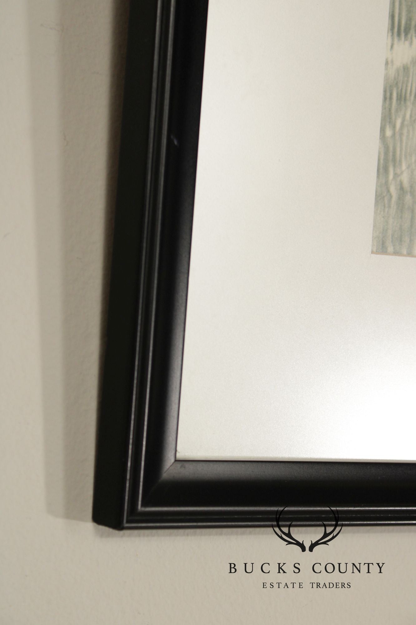 W. Cortland Butterfield Framed Drawing, Children in a Wood