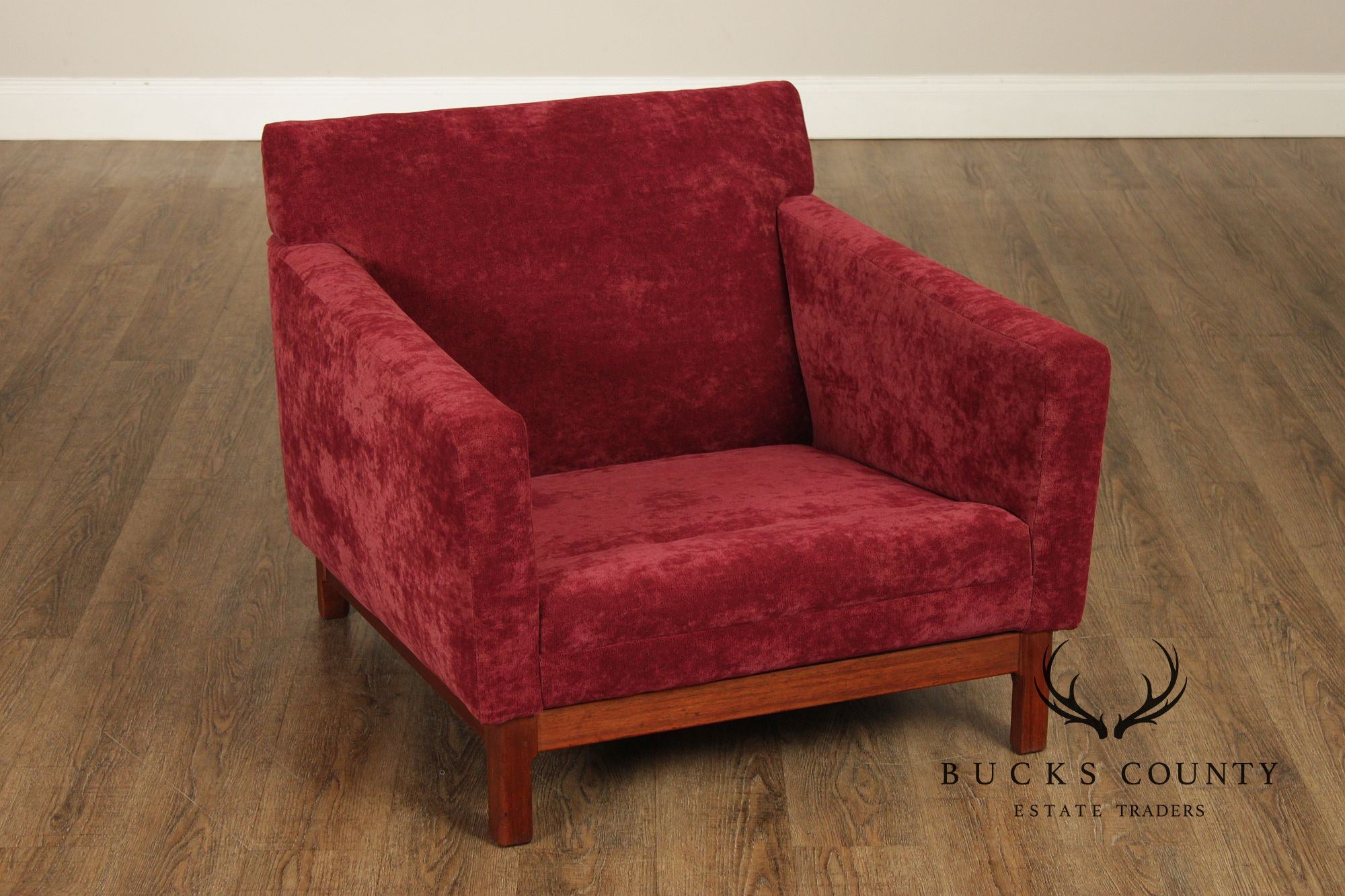 Edward Wormley Attributed Mid-Century Modern Lounge Chair