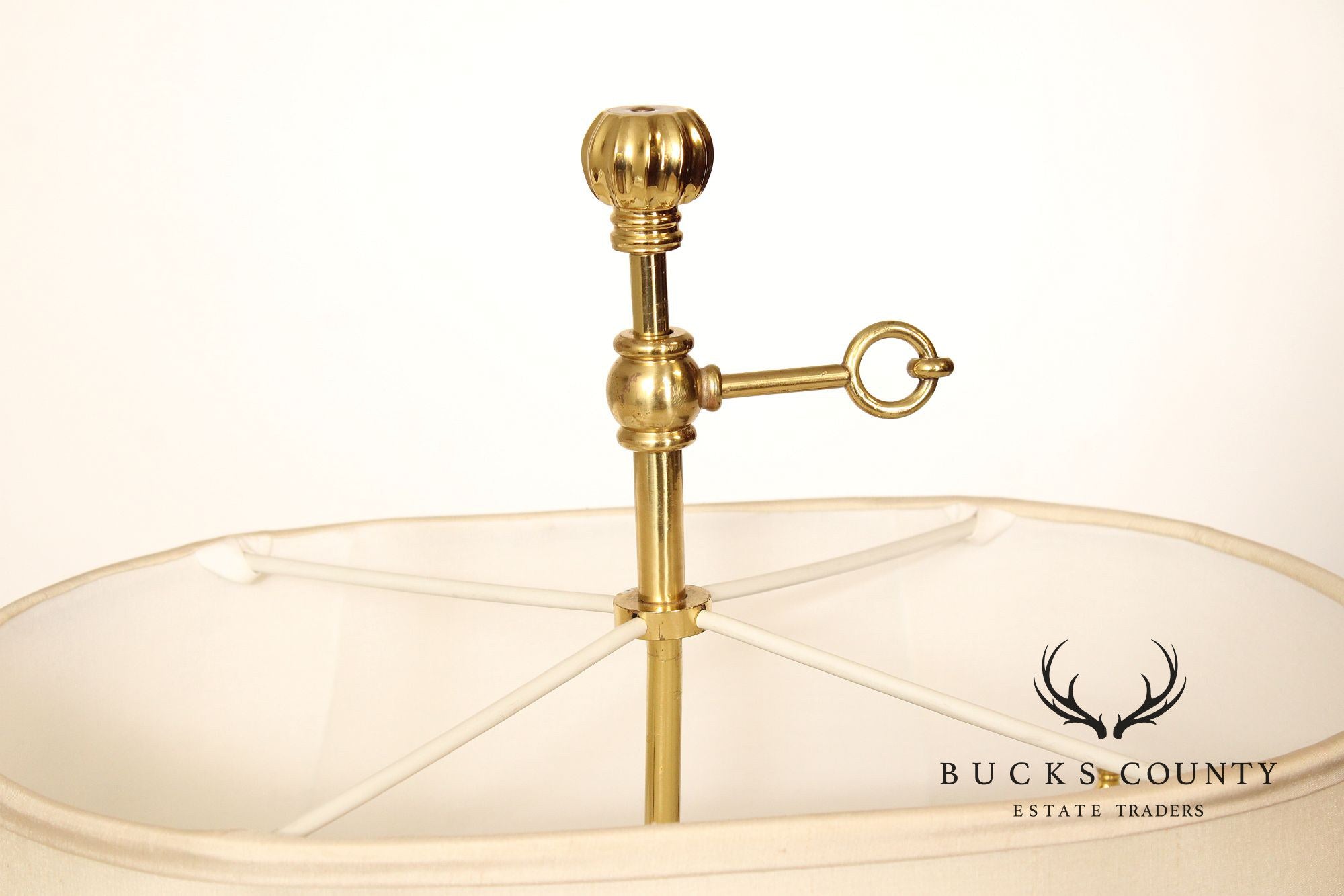 Kaiser Kuhn Brass Bouillotte Table Lamp