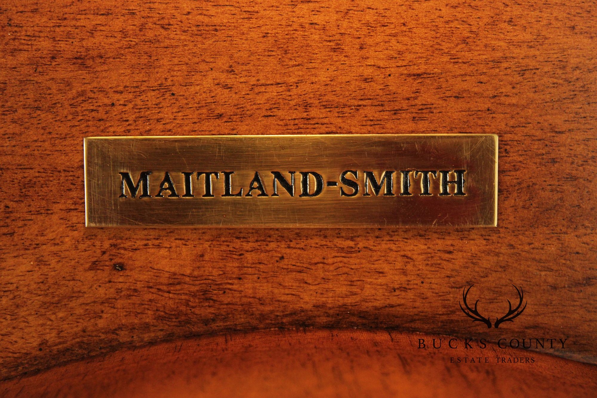 Maitland-Smith Pair of Baroque Style Tessellated Marble Top Burlwood Chests